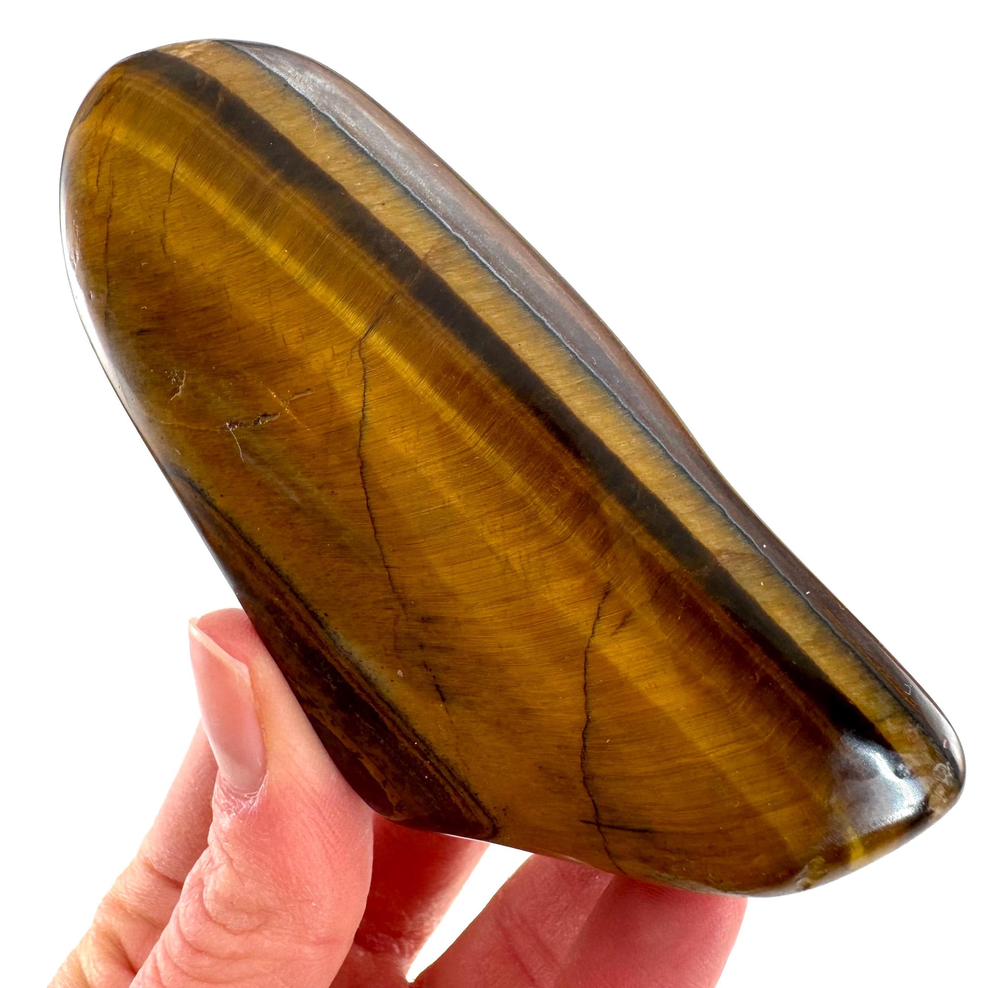 Tiger’s Eye, polished tigers eye, tigers eye Freeform, polished crystals