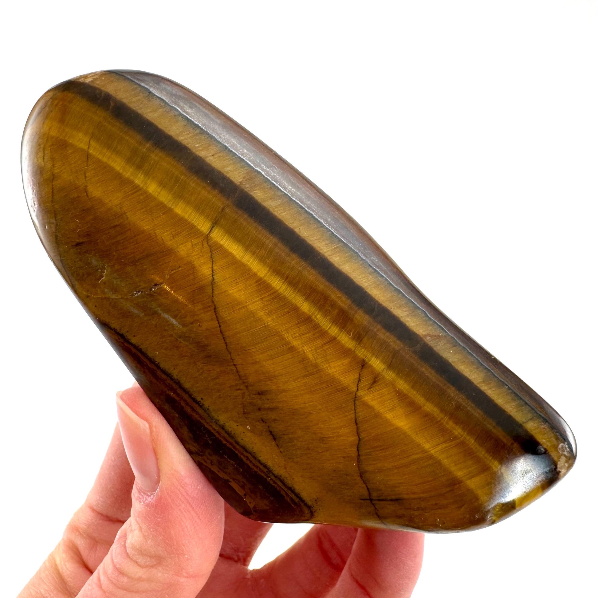 Tiger’s Eye, polished tigers eye, tigers eye Freeform, polished crystals