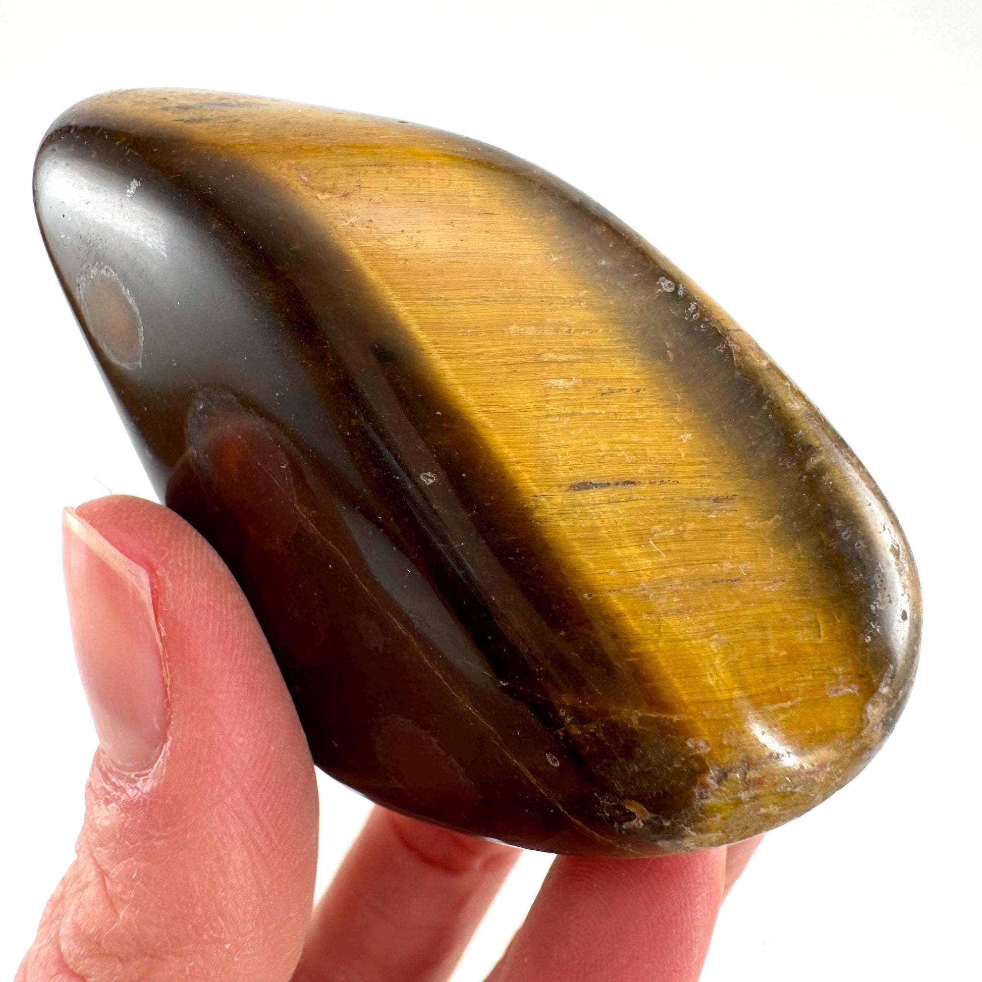 Tiger’s Eye, polished tigers eye, tigers eye Freeform, polished crystals