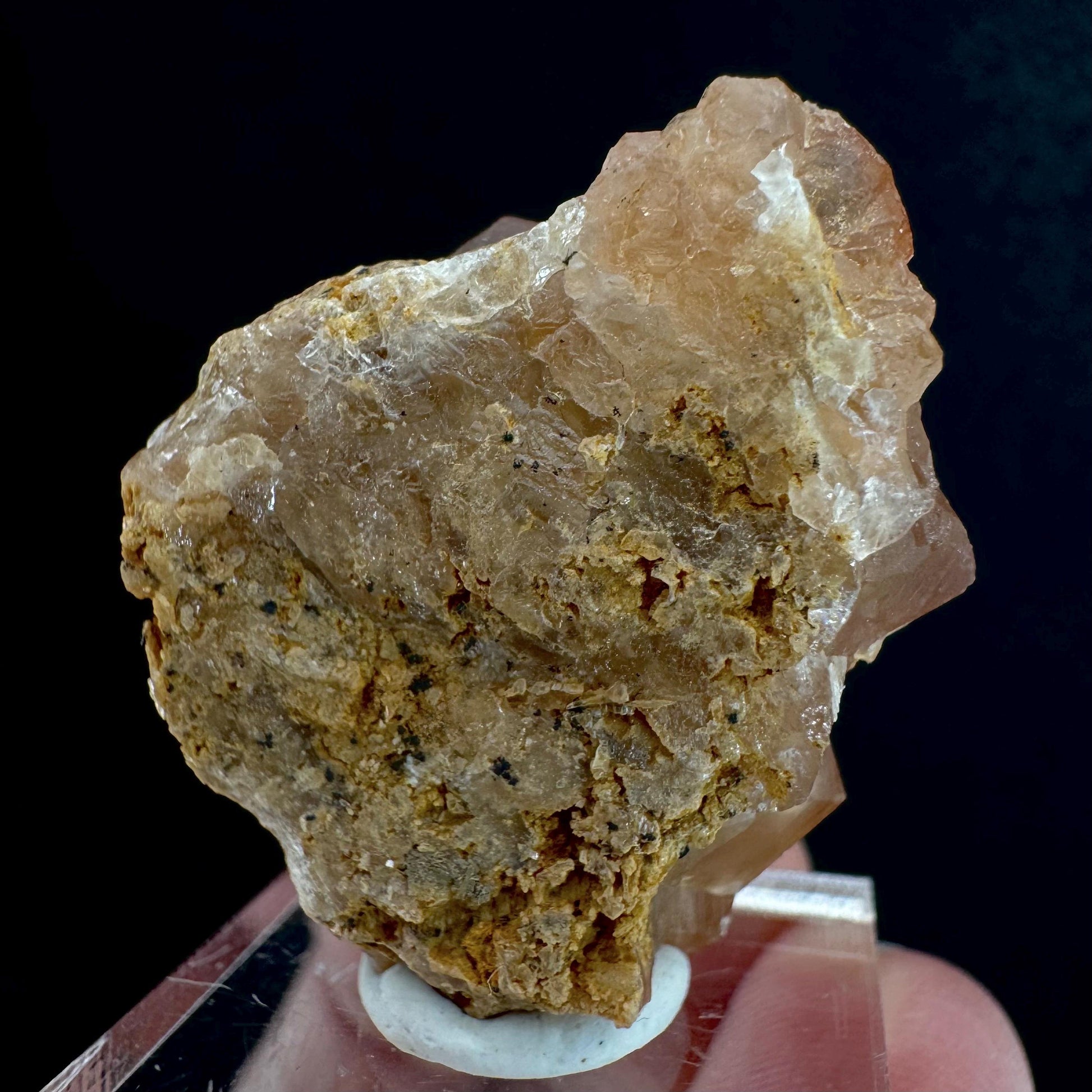 Hessonite Garnet (Pakistan) | rare garnet, orange garnet crystal, garnet crystal, mineral specimen