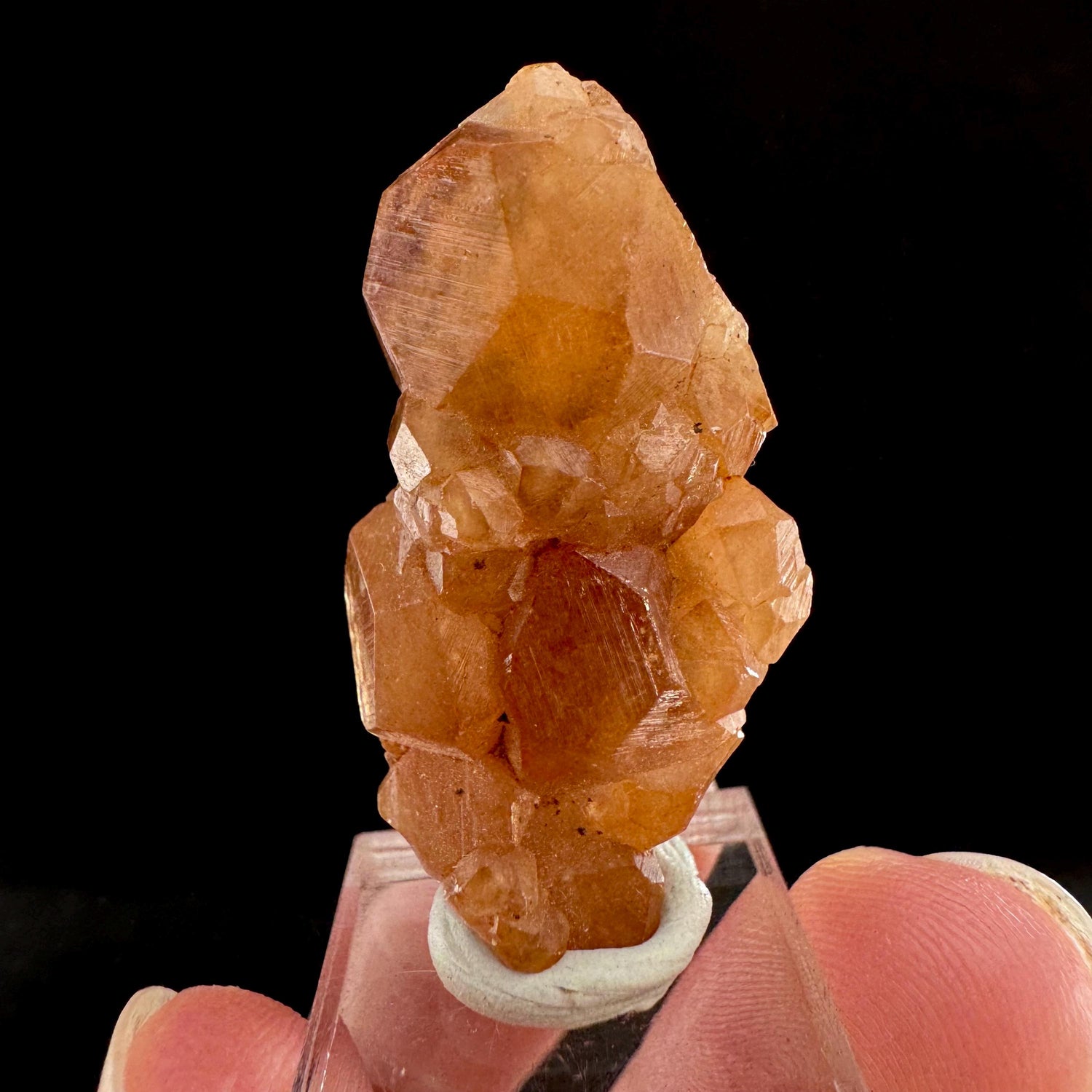 Hessonite Garnet (Pakistan) | rare garnet, orange garnet crystal, garnet crystal, mineral specimen