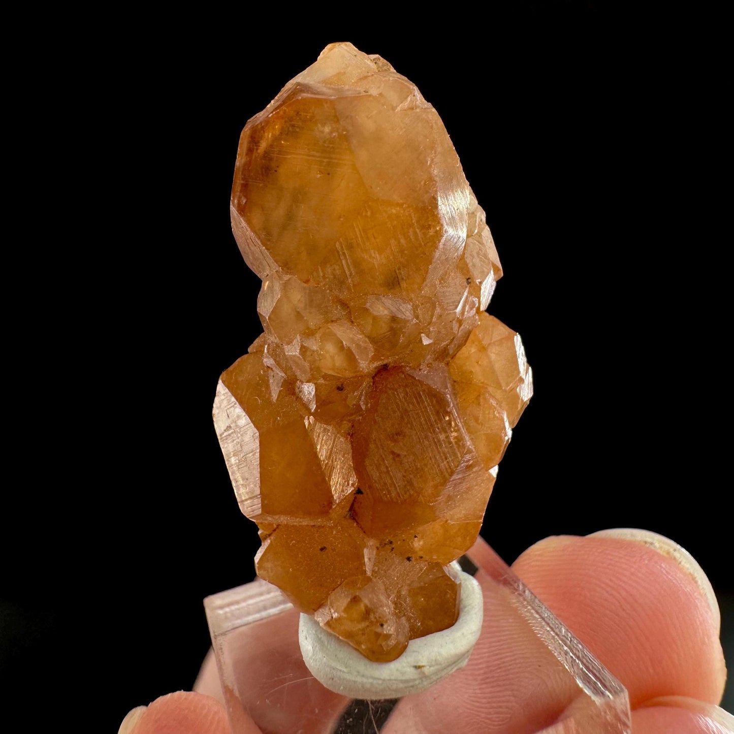 Hessonite Garnet (Pakistan) | rare garnet, orange garnet crystal, garnet crystal, mineral specimen