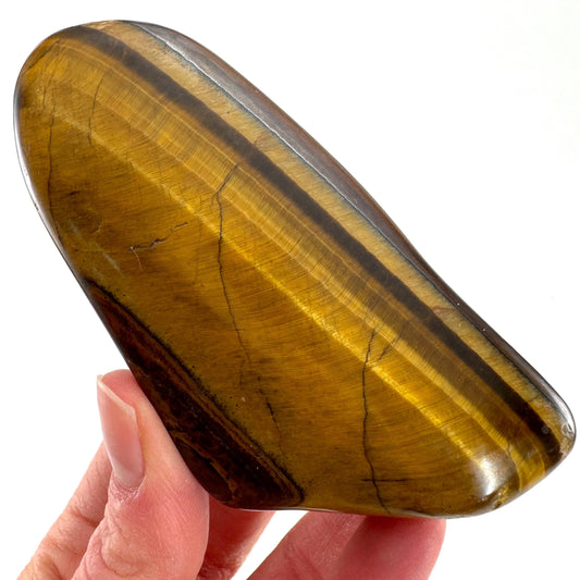 Tiger’s Eye, polished tigers eye, tigers eye Freeform, polished crystals