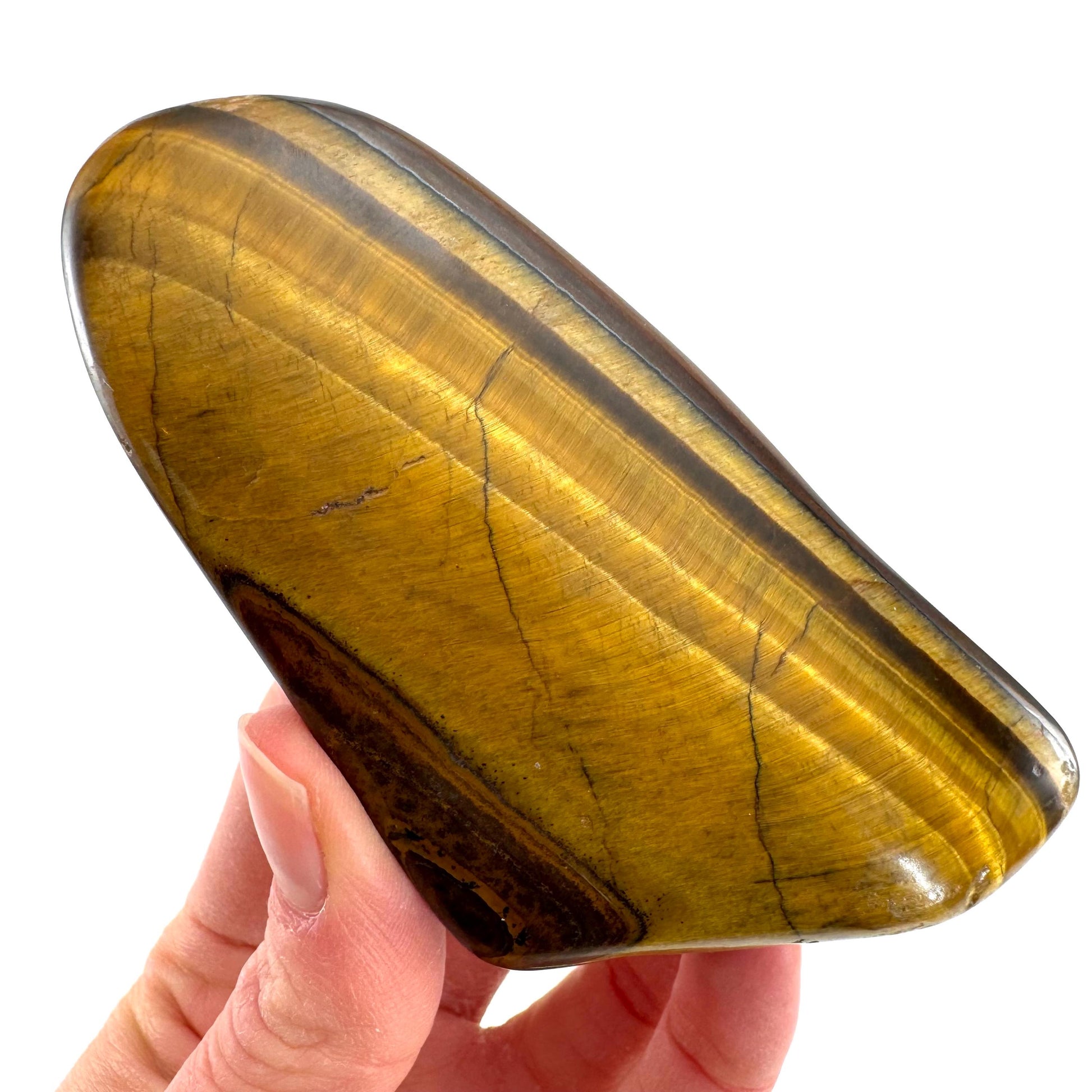 Tiger’s Eye, polished tigers eye, tigers eye Freeform, polished crystals