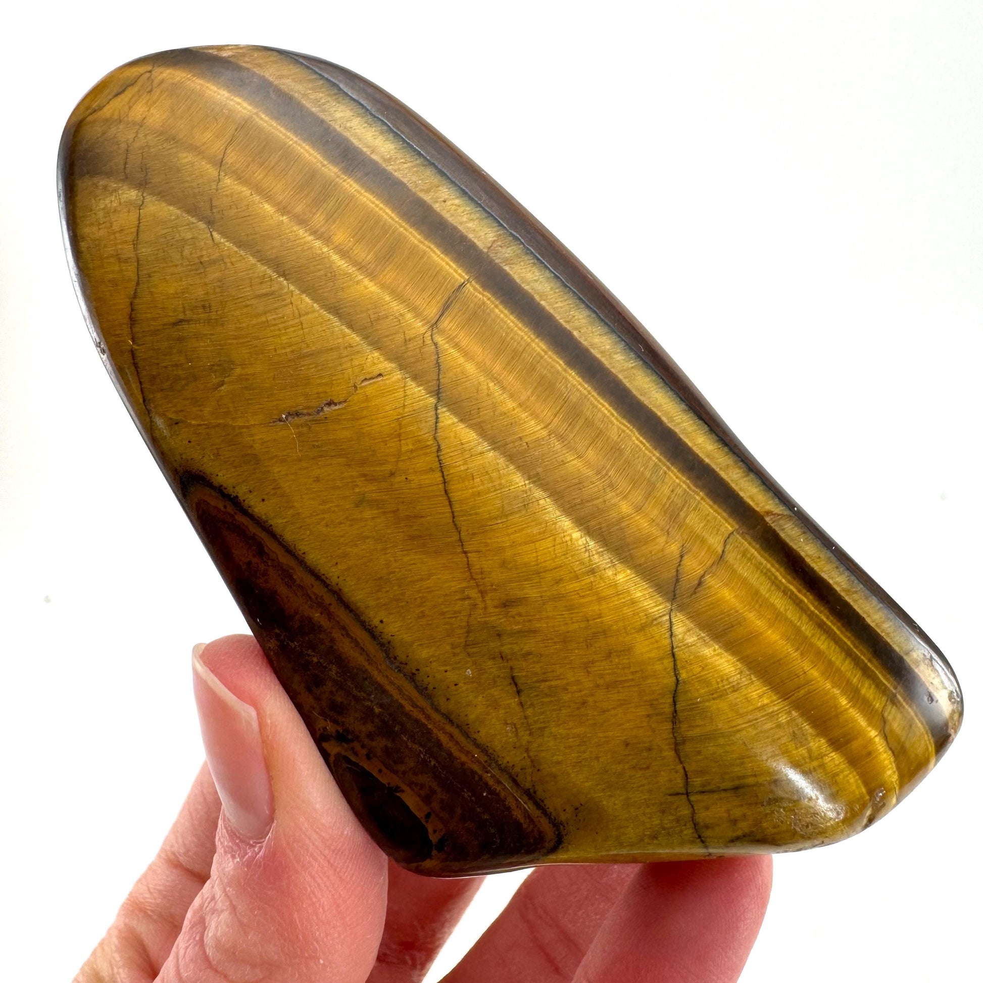 Tiger’s Eye, polished tigers eye, tigers eye Freeform, polished crystals