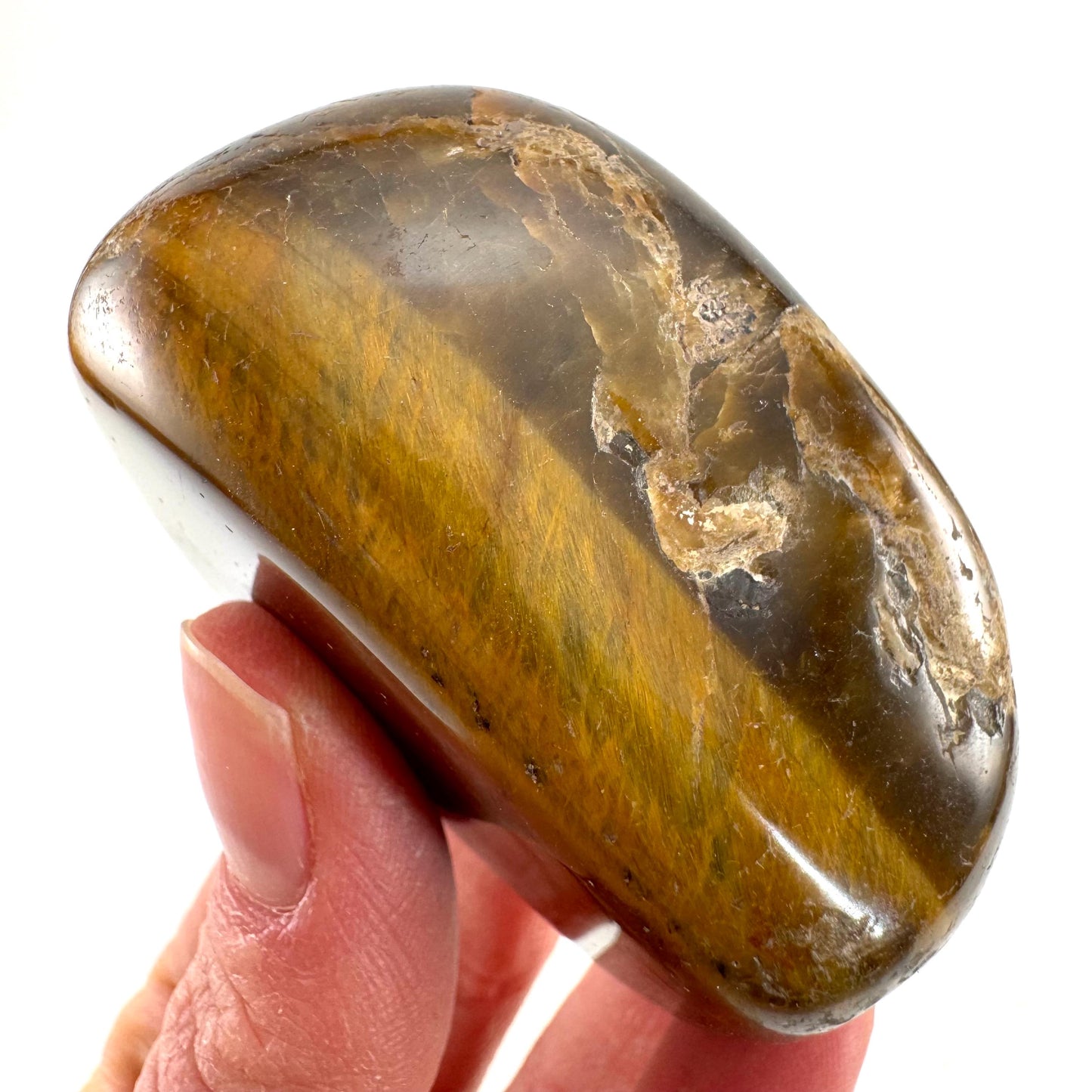 Tiger’s Eye, polished tigers eye, tigers eye Freeform, polished crystals