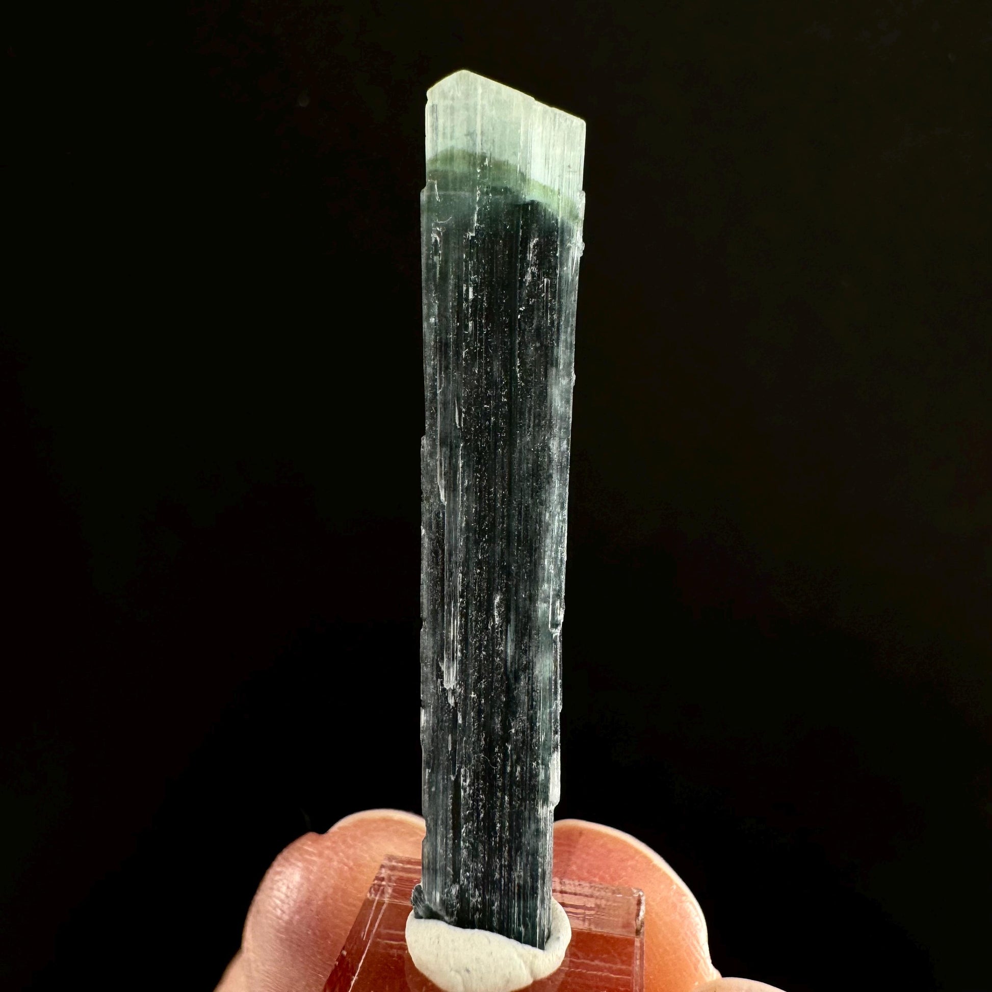 Indicolite Tourmaline (Pakistan) | blue tourmaline, natural tourmaline, green tourmaline, tourmaline crystal, bi color tourmaline