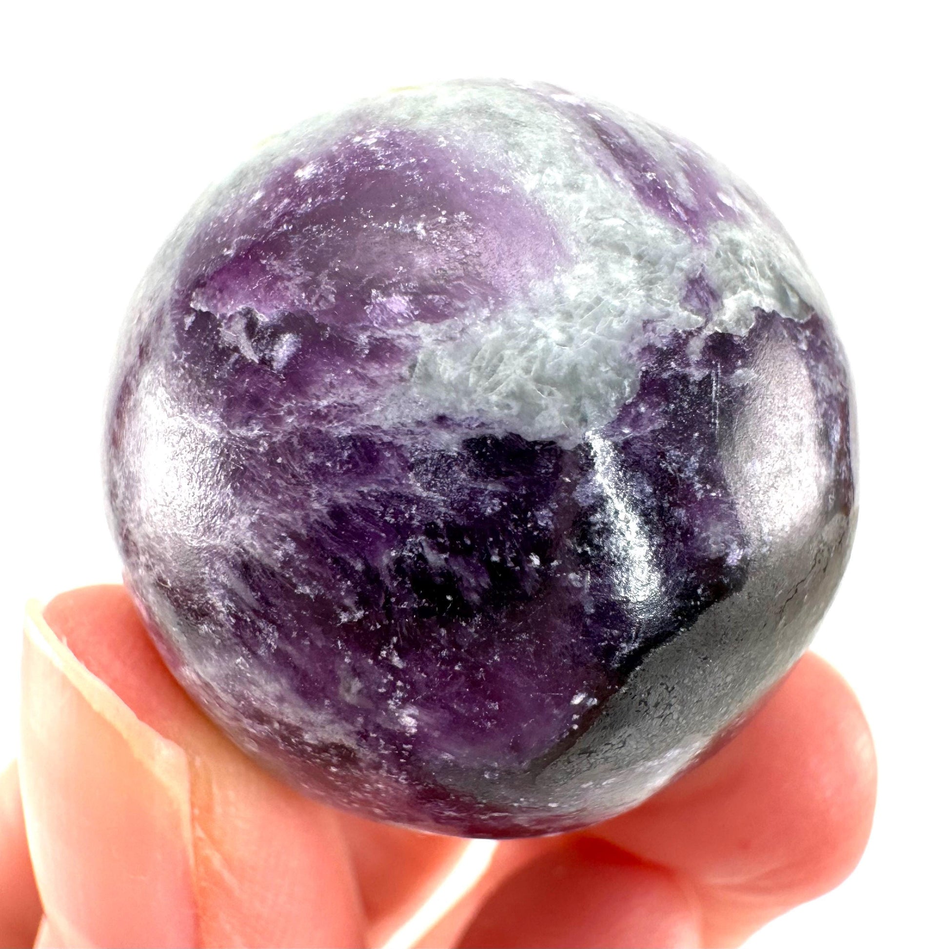 Kammererite Sphere, polished kammererite, kammererite crystal, kammererite ball, crystal ball, crystal sphere
