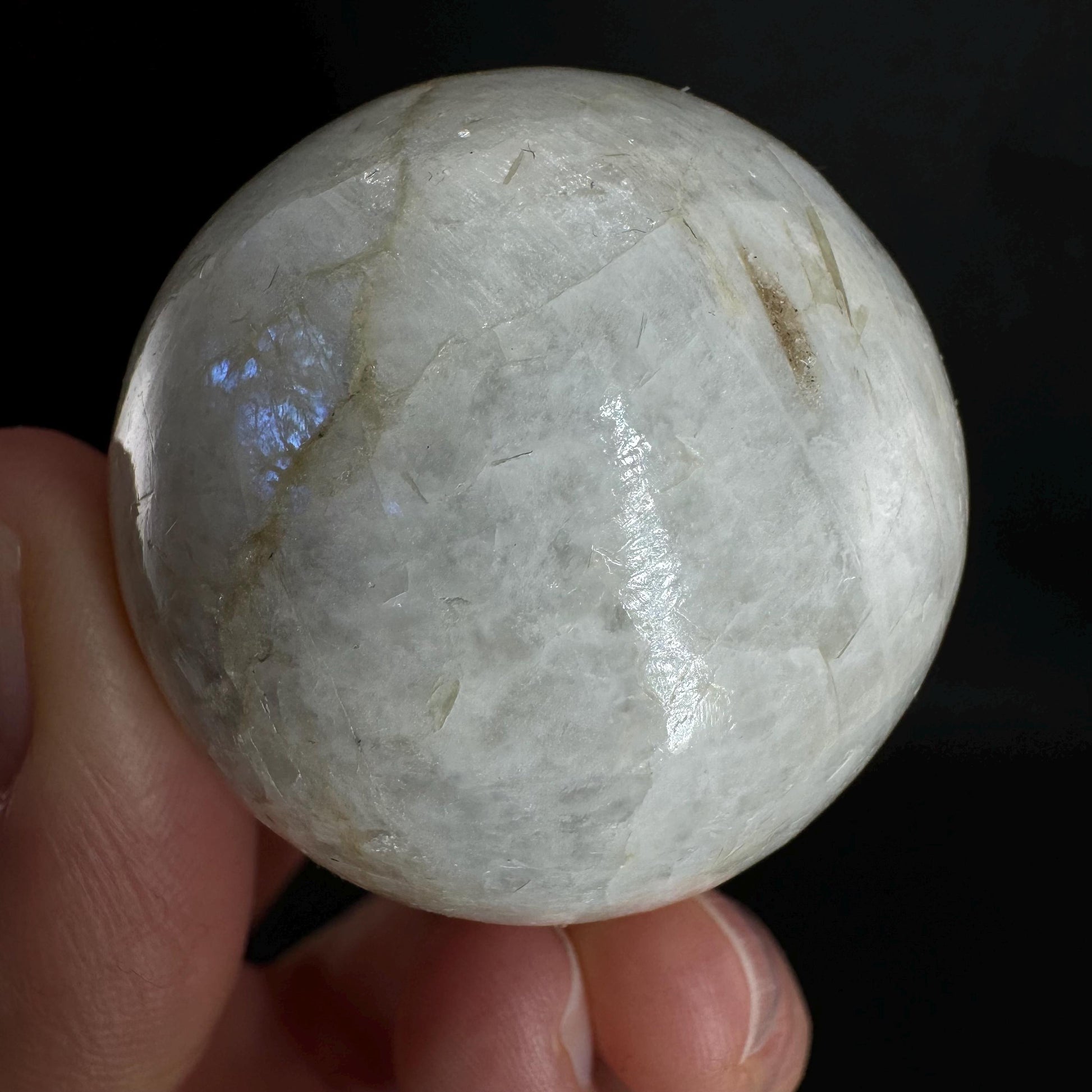 Moonstone Sphere, rainbow moonstone, crystal ball, crystal sphere, blue moonstone, feldspar