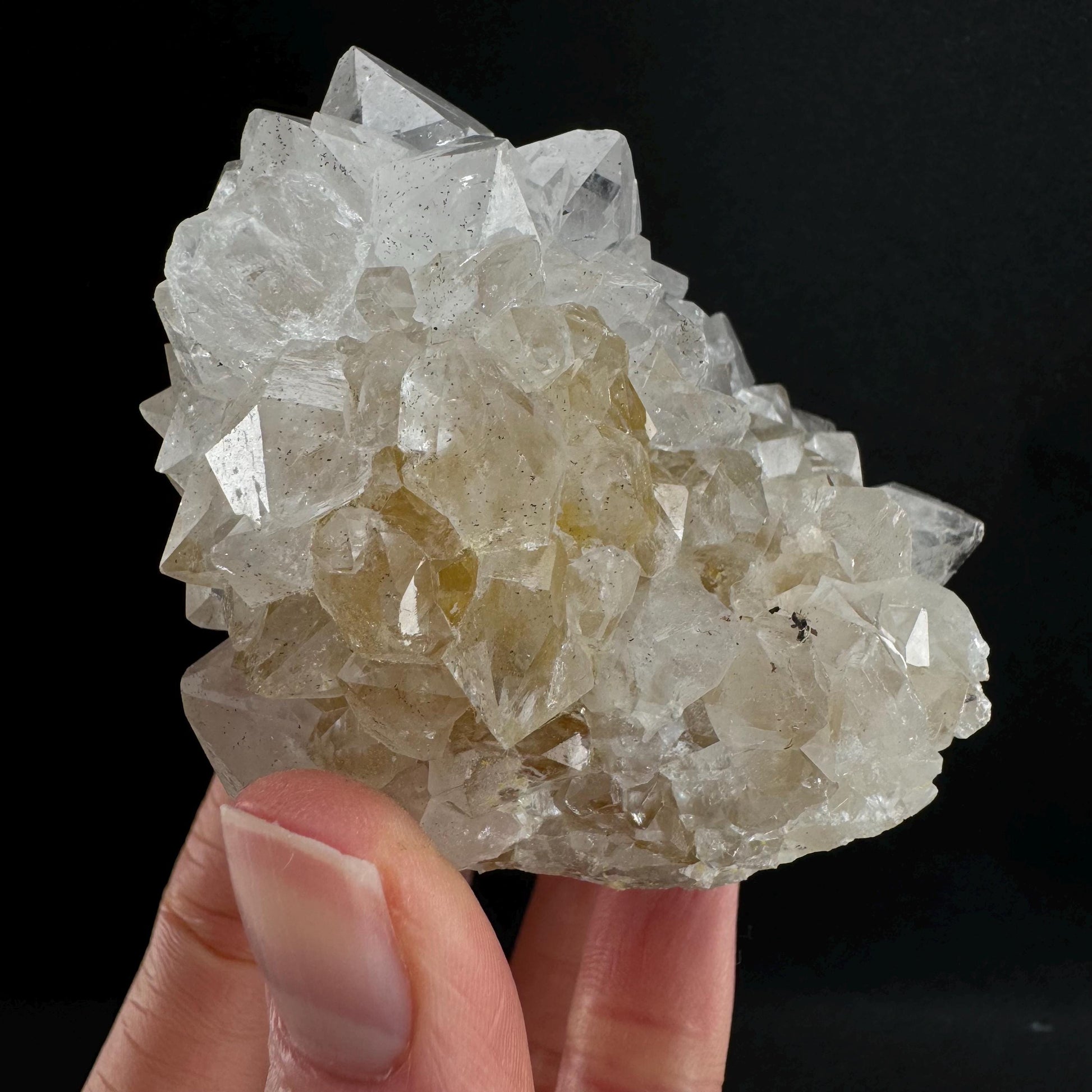 Spirit quartz crystal, spirit quartz cluster, cactus quartz