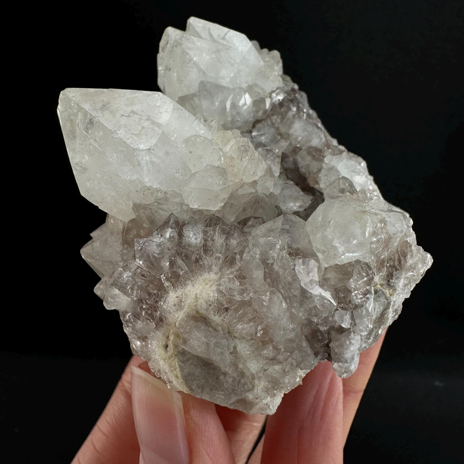 Spirit quartz crystal, spirit quartz cluster, cactus quartz