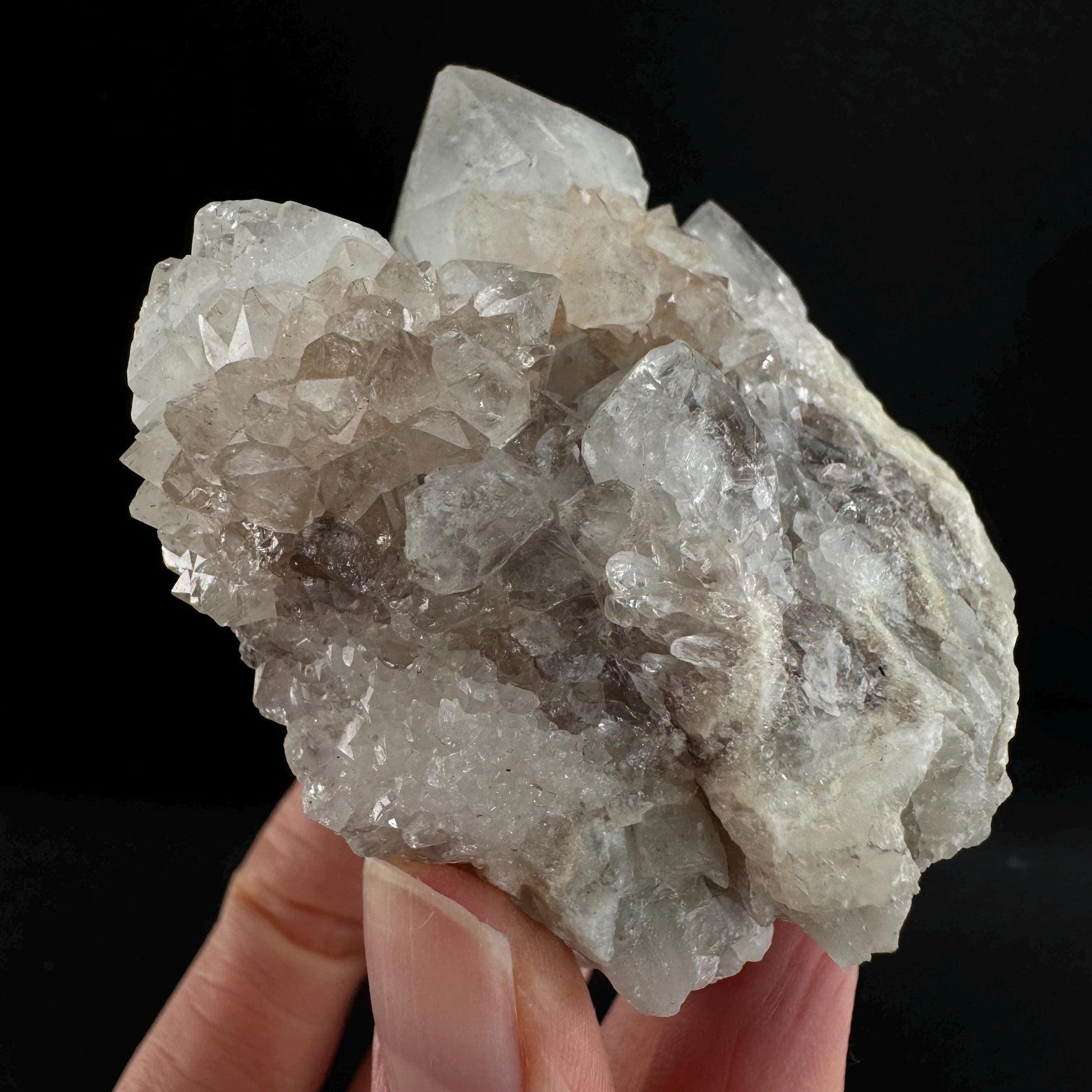 Spirit quartz crystal, spirit quartz cluster, cactus quartz