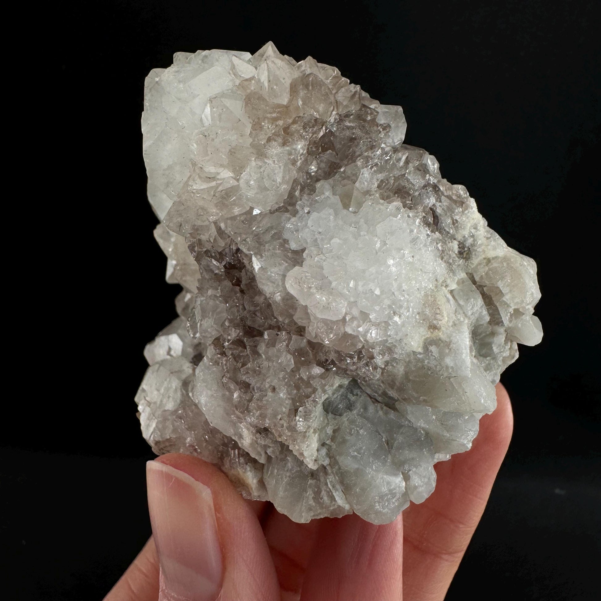 Spirit quartz crystal, spirit quartz cluster, cactus quartz