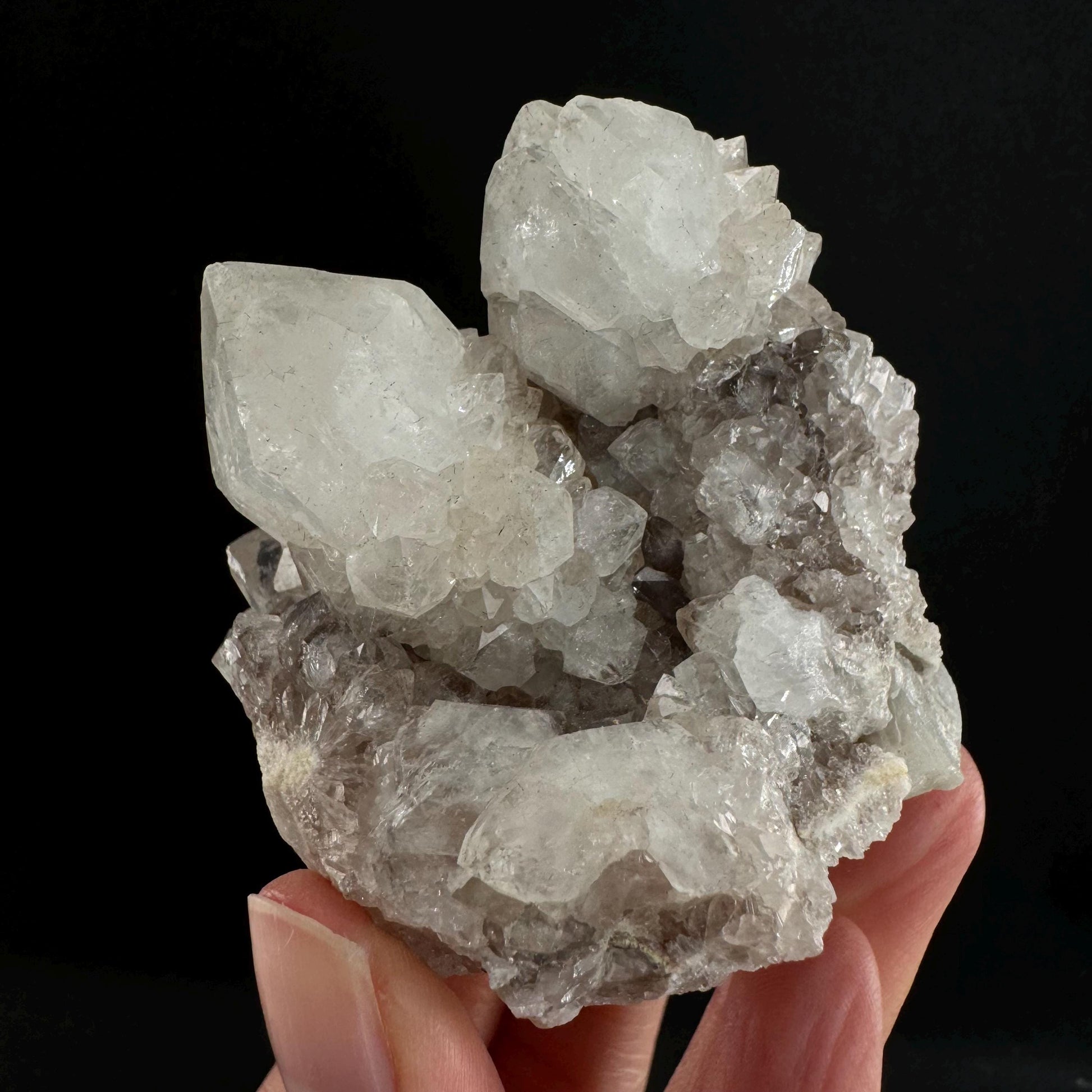 Spirit quartz crystal, spirit quartz cluster, cactus quartz