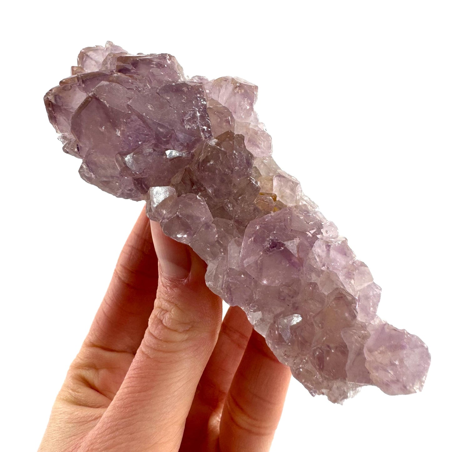 Spirit quartz crystal, spirit quartz cluster, spirit amethyst