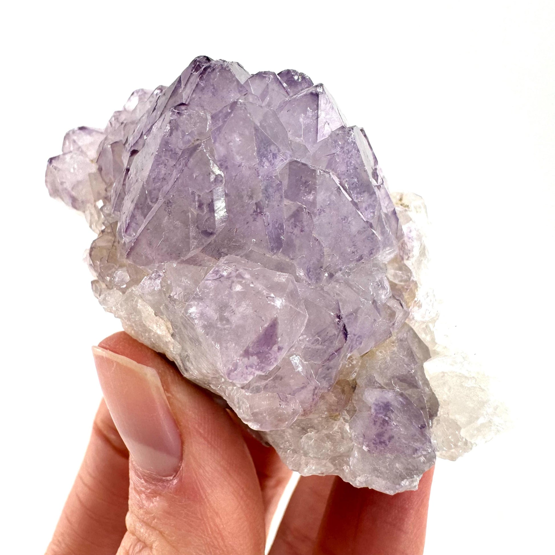 Spirit quartz crystal, spirit quartz cluster, spirit amethyst