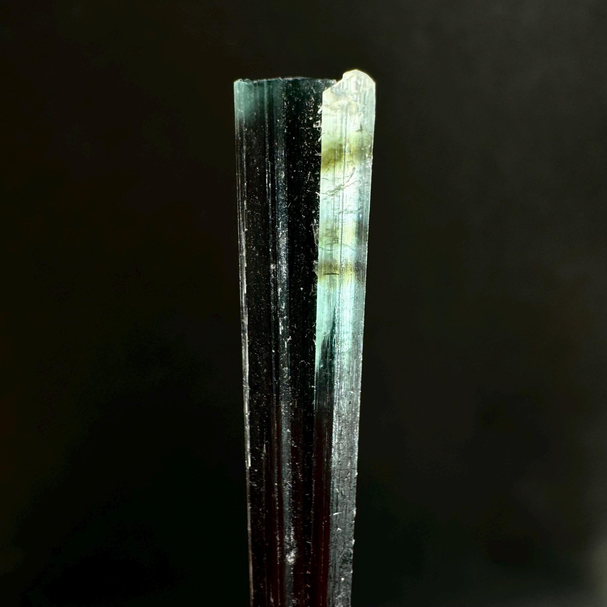 Indicolite Tourmaline (Pakistan) | blue tourmaline, natural tourmaline, green tourmaline, tourmaline crystal, bi color tourmaline
