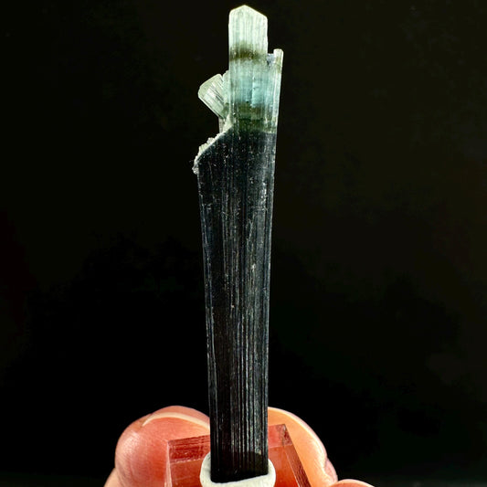 Indicolite Tourmaline (Pakistan) | blue tourmaline, natural tourmaline, green tourmaline, tourmaline crystal, bi color tourmaline