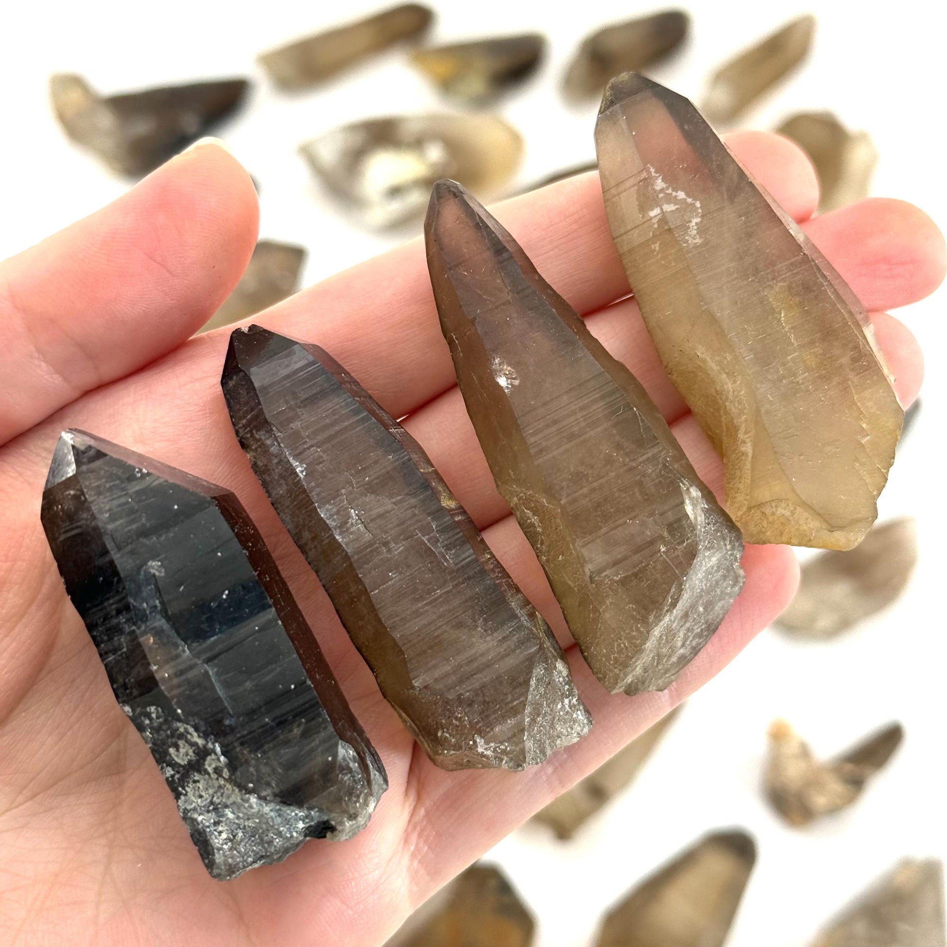 ONE Smoky Quartz Point (Namibia) | natural smoky quartz point, smoky quartz crystal