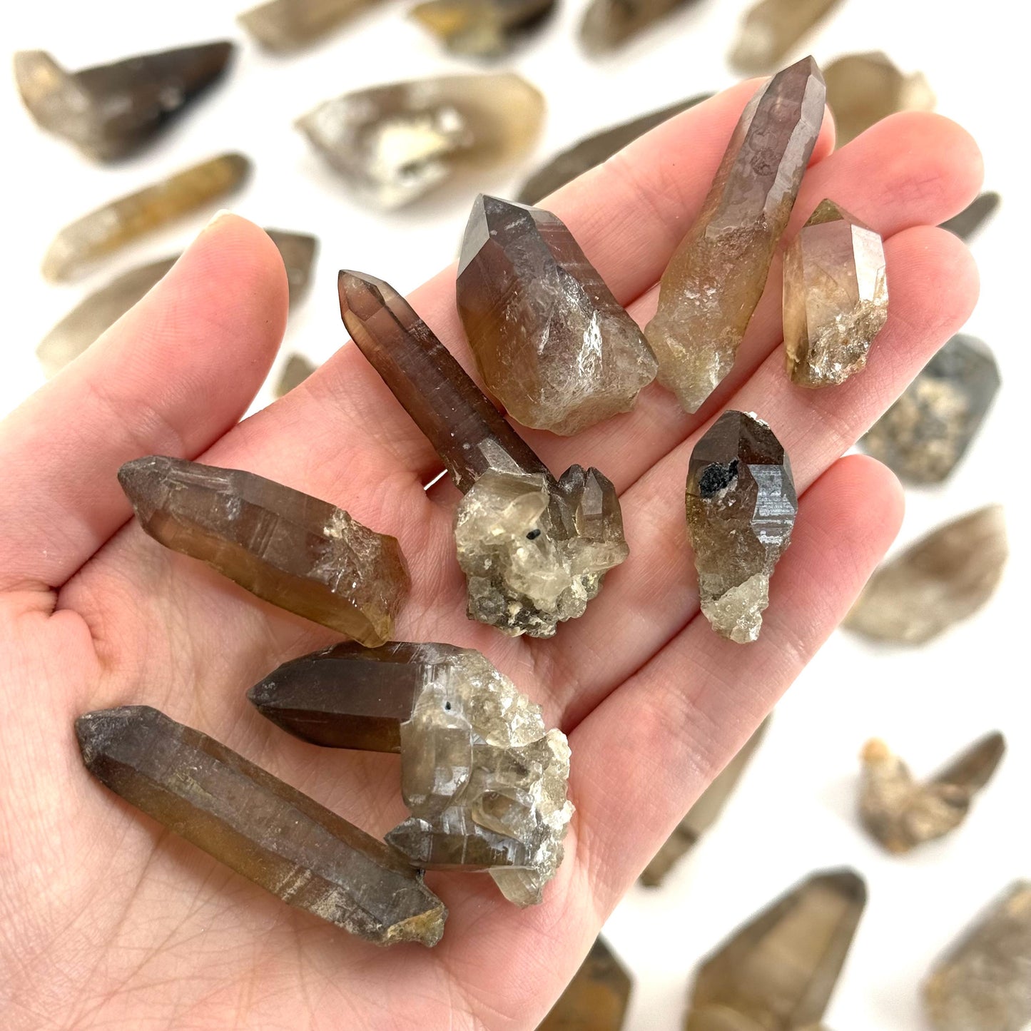 ONE Smoky Quartz Point (Namibia) | natural smoky quartz point, smoky quartz crystal
