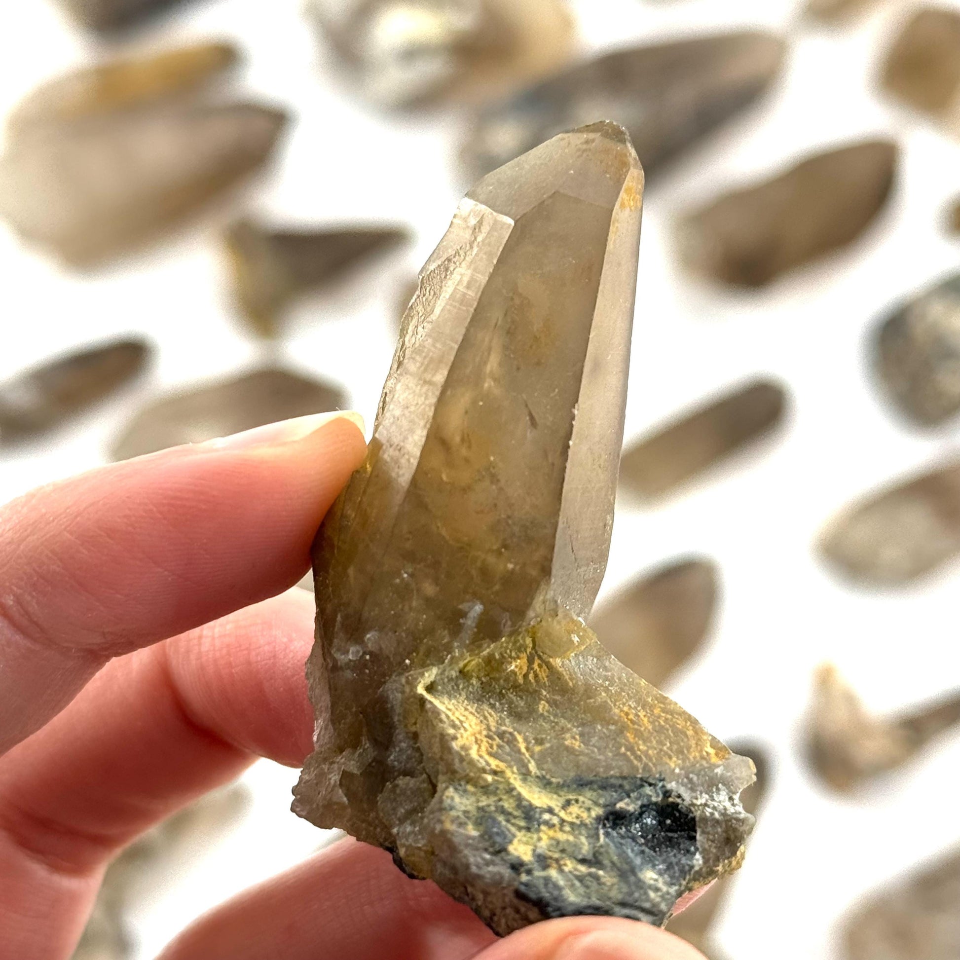 ONE Smoky Quartz Point (Namibia) | natural smoky quartz point, smoky quartz crystal