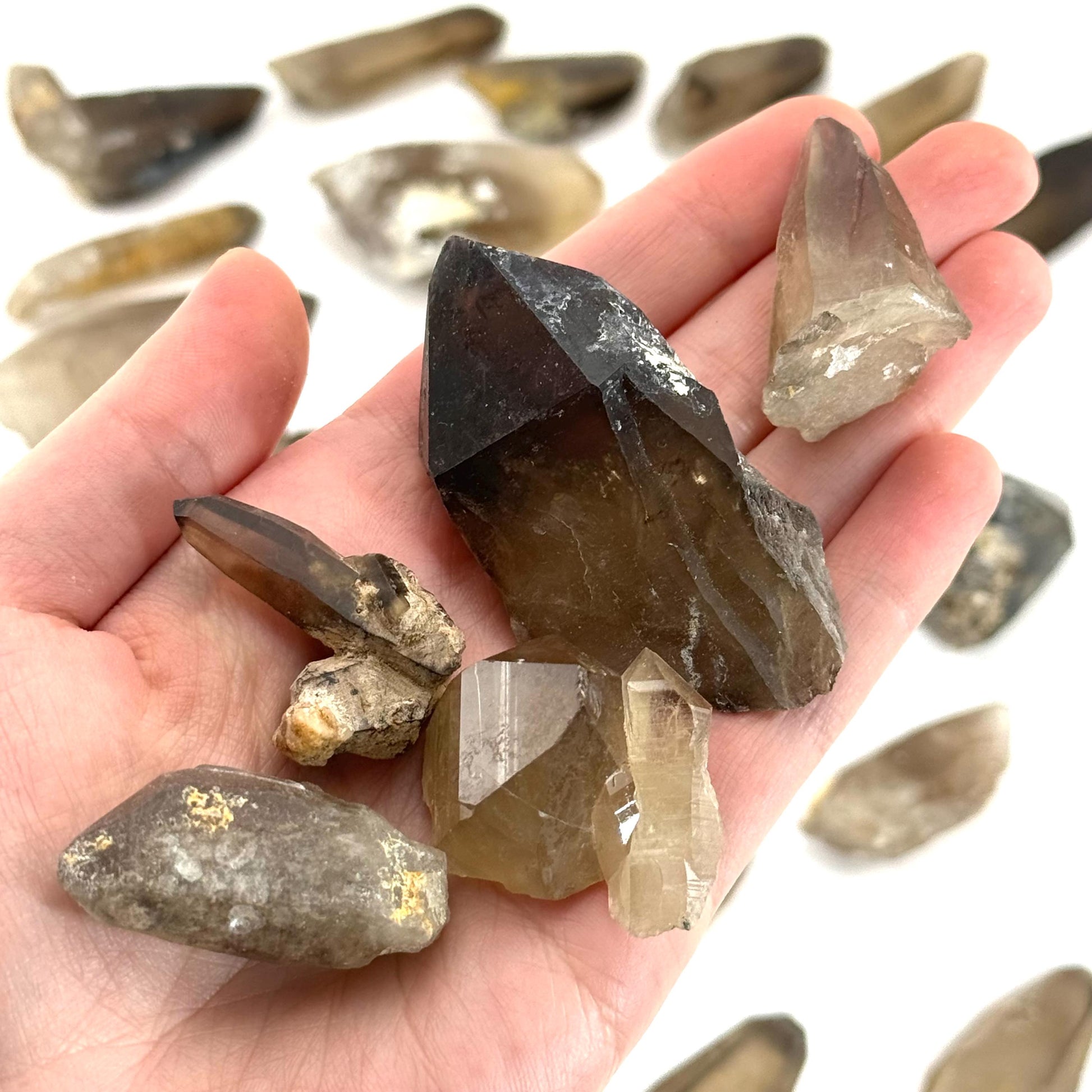 ONE Smoky Quartz Point (Namibia) | natural smoky quartz point, smoky quartz crystal