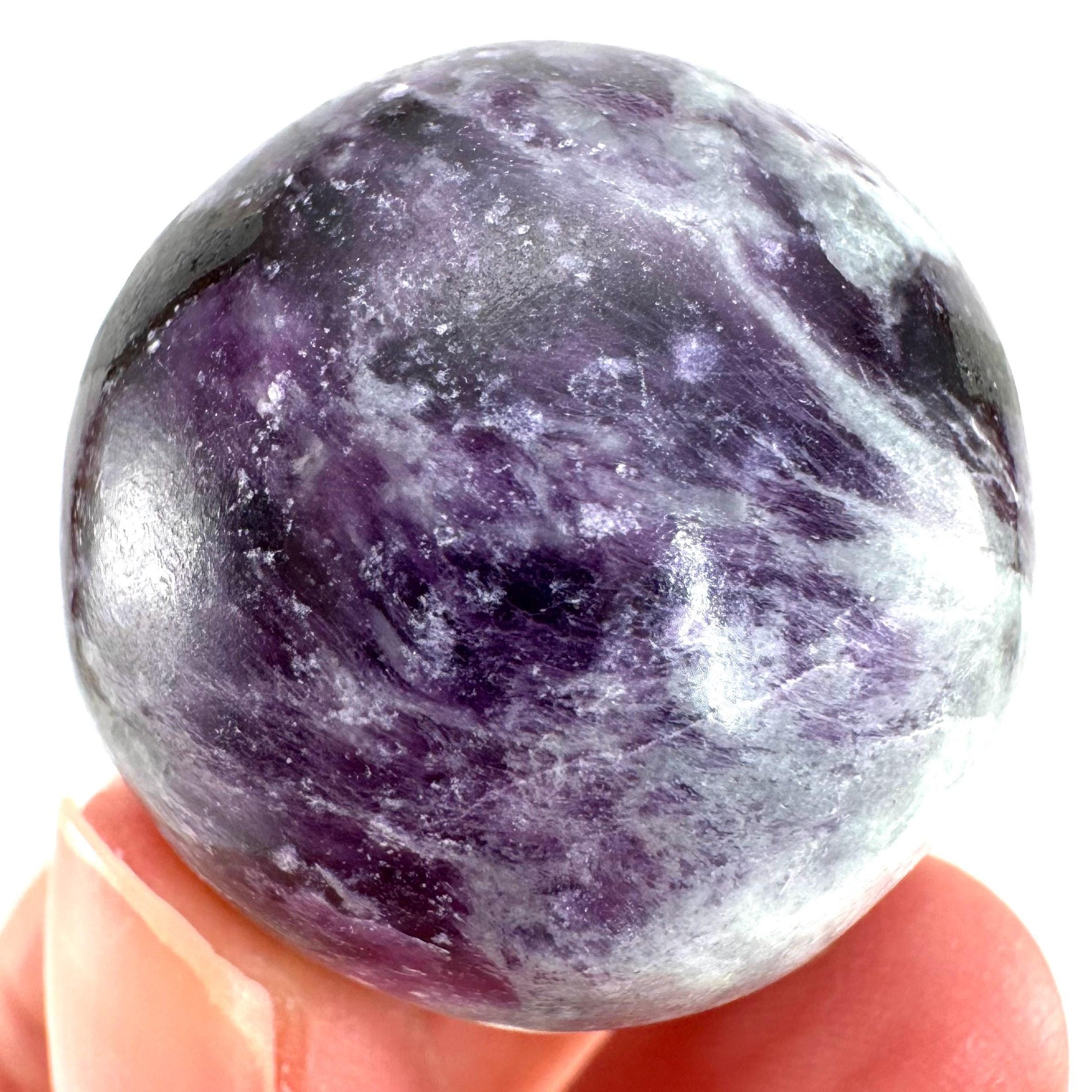 Kammererite Sphere, polished kammererite, kammererite crystal, kammererite ball, crystal ball, crystal sphere