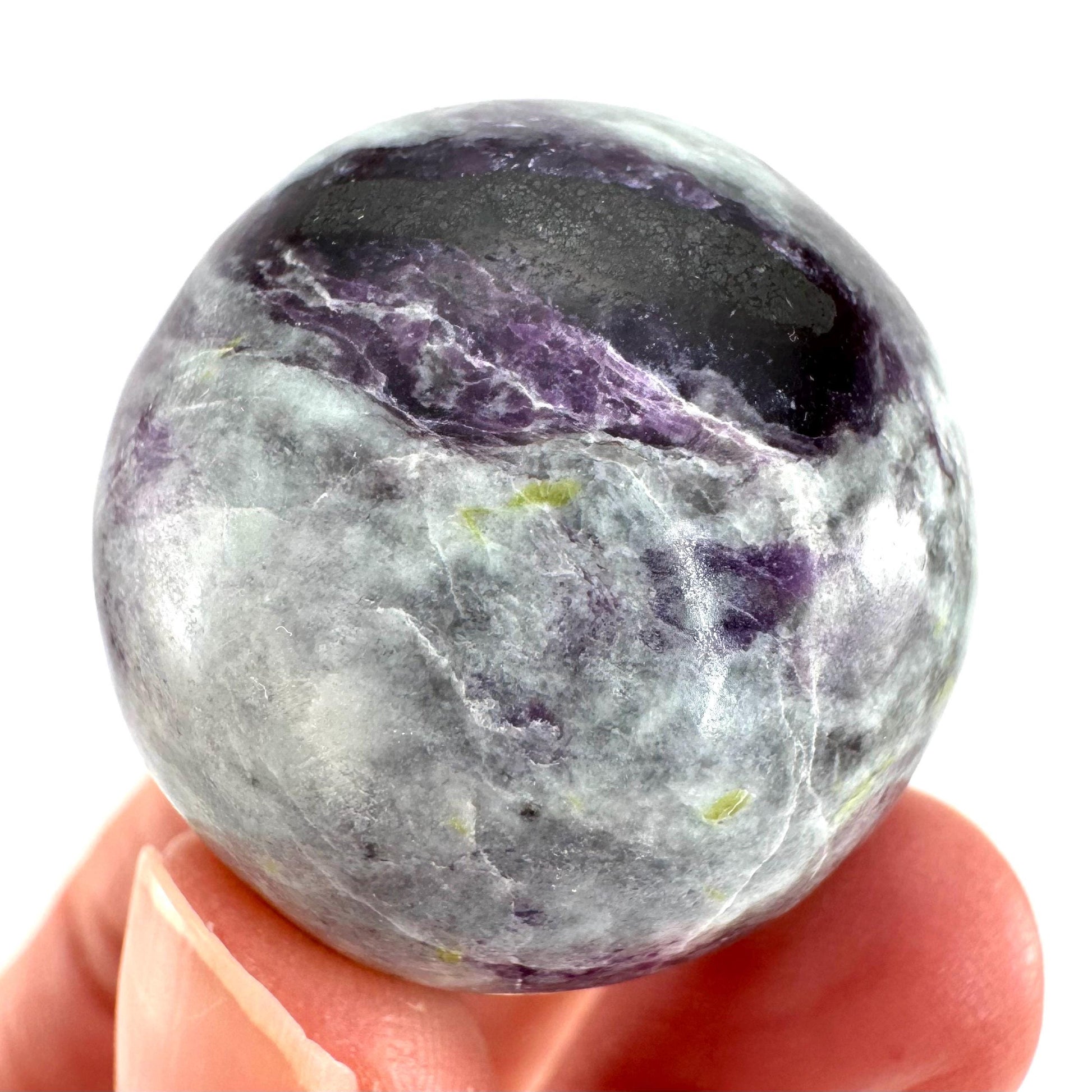 Kammererite Sphere, polished kammererite, kammererite crystal, kammererite ball, crystal ball, crystal sphere