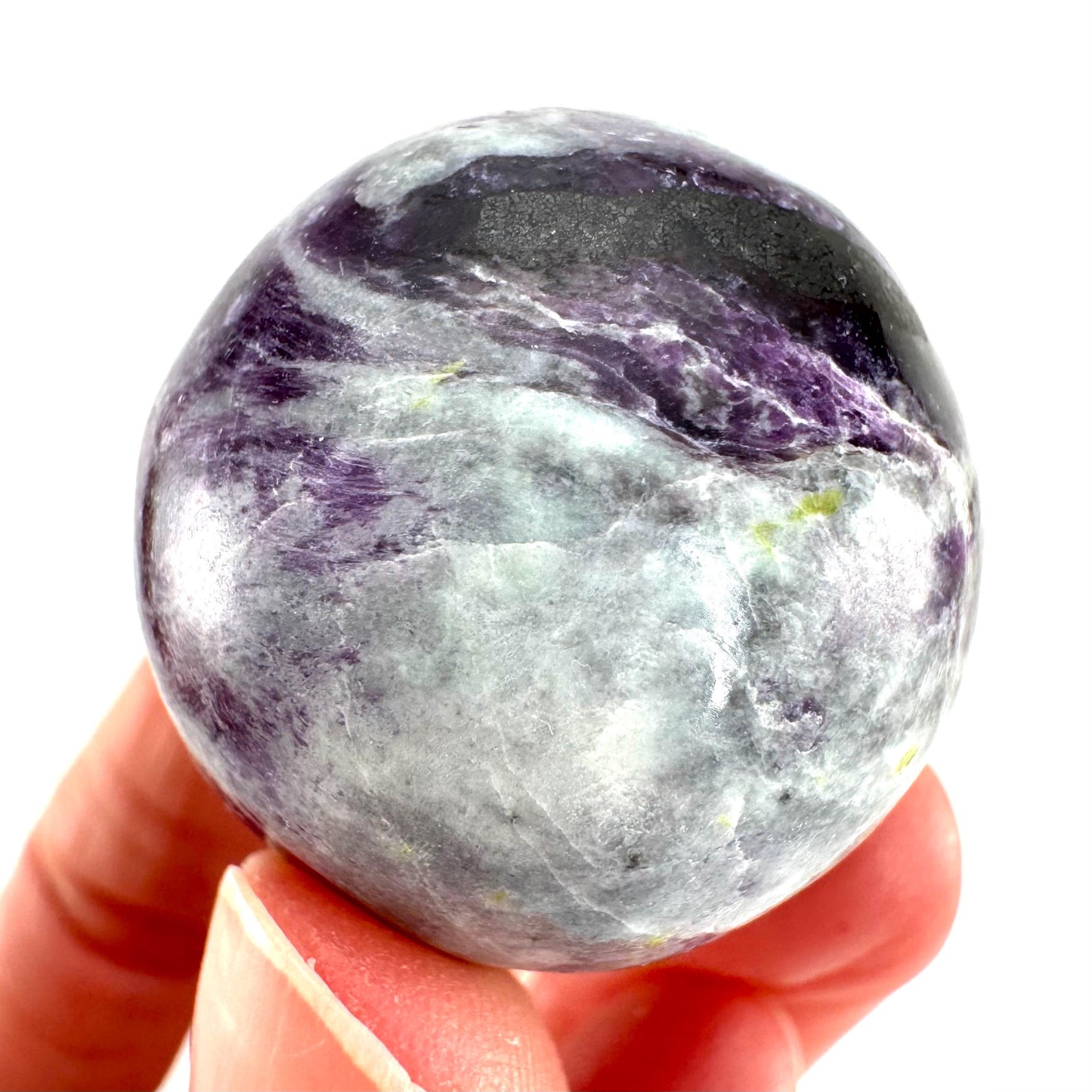 Kammererite Sphere, polished kammererite, kammererite crystal, kammererite ball, crystal ball, crystal sphere