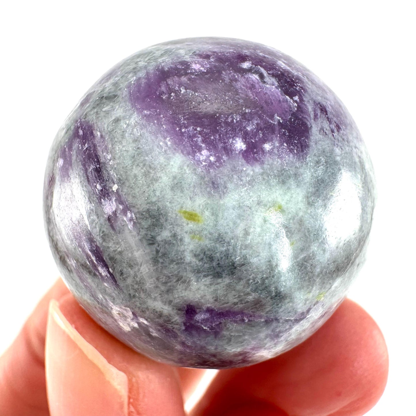 Kammererite Sphere, polished kammererite, kammererite crystal, kammererite ball, crystal ball, crystal sphere