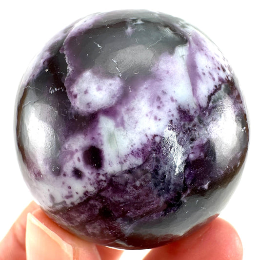 Kammererite Sphere, polished kammererite, kammererite crystal, kammererite ball, crystal ball, crystal sphere
