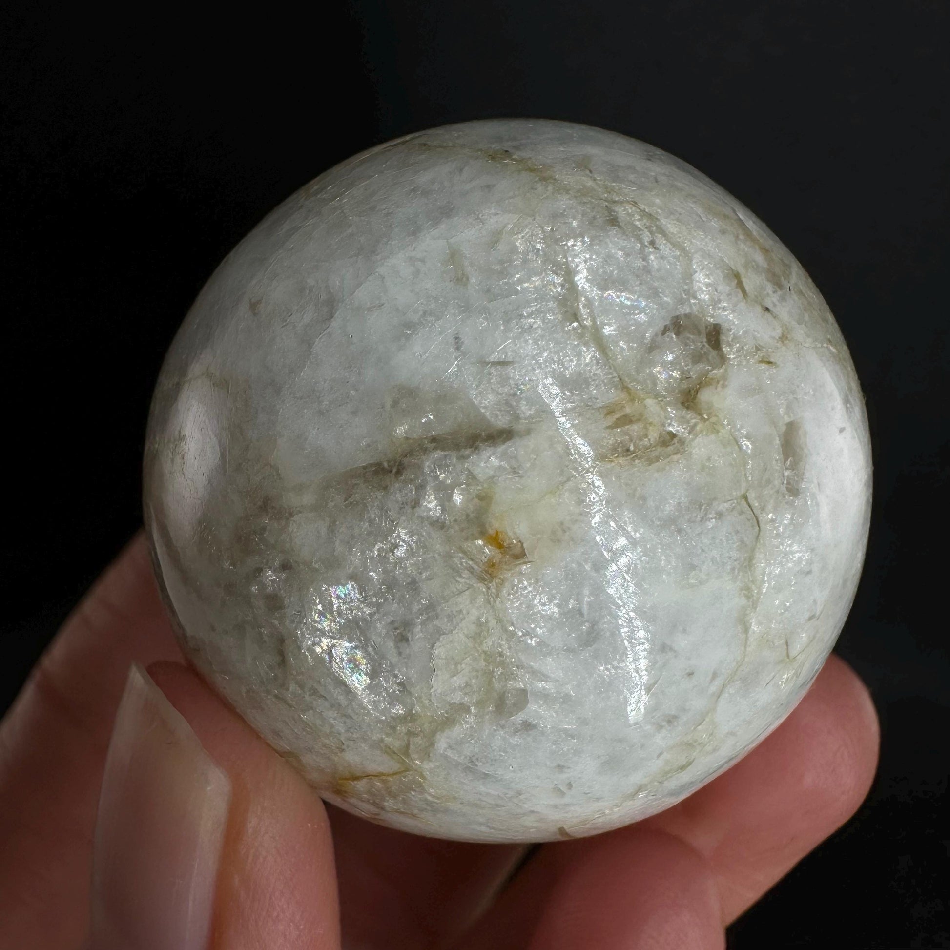 Moonstone Sphere, rainbow moonstone, crystal ball, crystal sphere, blue moonstone, feldspar