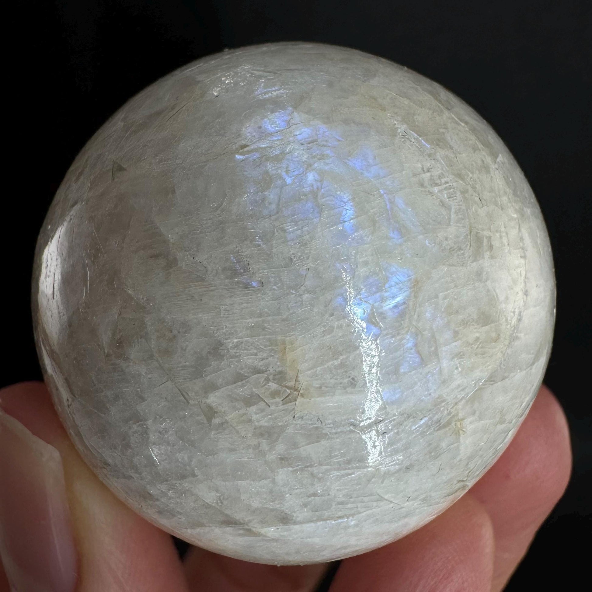 Moonstone Sphere, rainbow moonstone, crystal ball, crystal sphere, blue moonstone, feldspar
