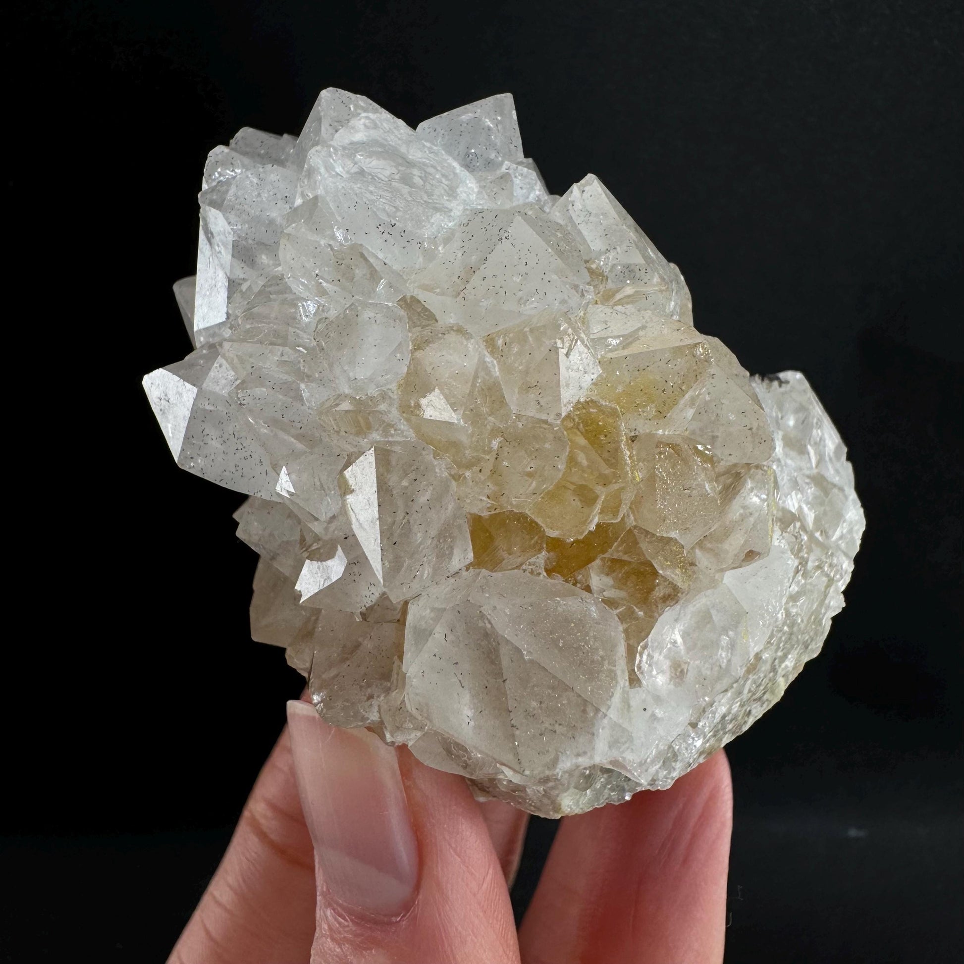Spirit quartz crystal, spirit quartz cluster, cactus quartz