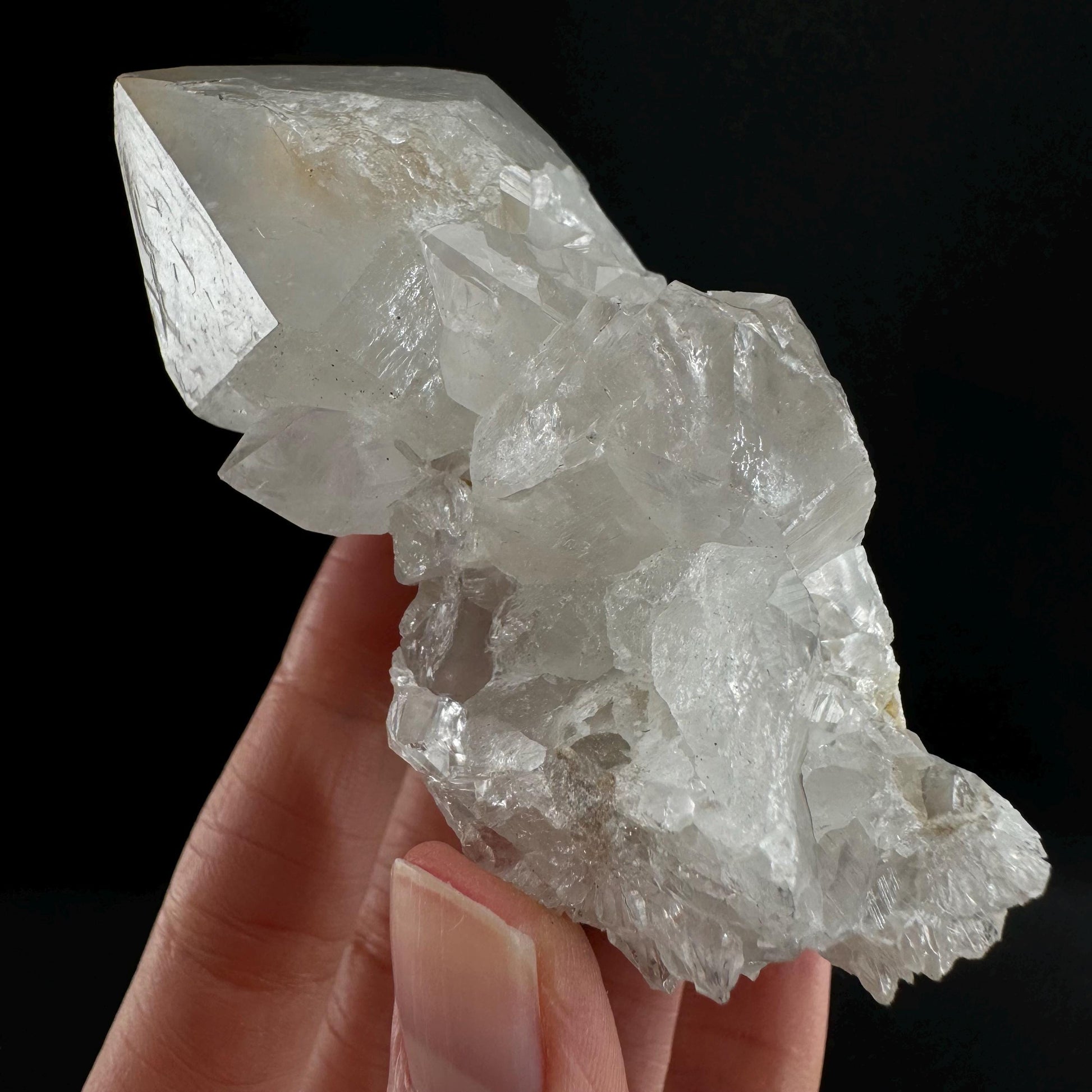 Spirit quartz crystal, spirit quartz cluster, cactus quartz