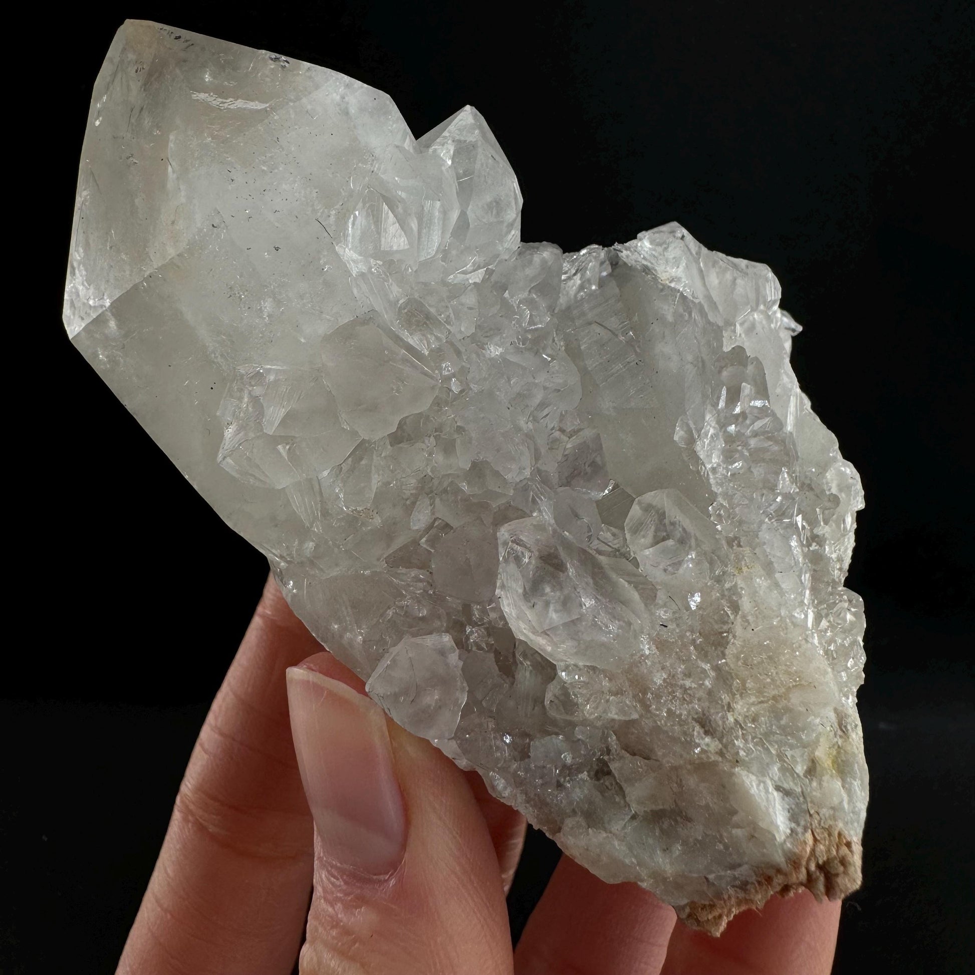 Spirit quartz crystal, spirit quartz cluster, cactus quartz
