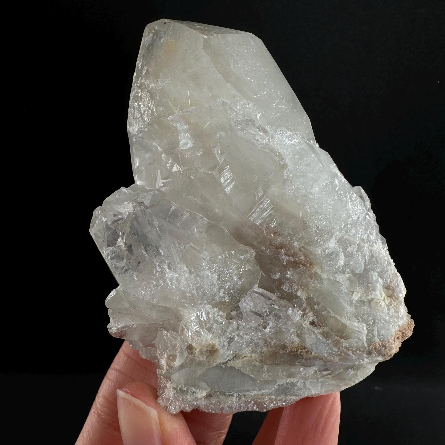 Spirit quartz crystal, spirit quartz cluster, cactus quartz
