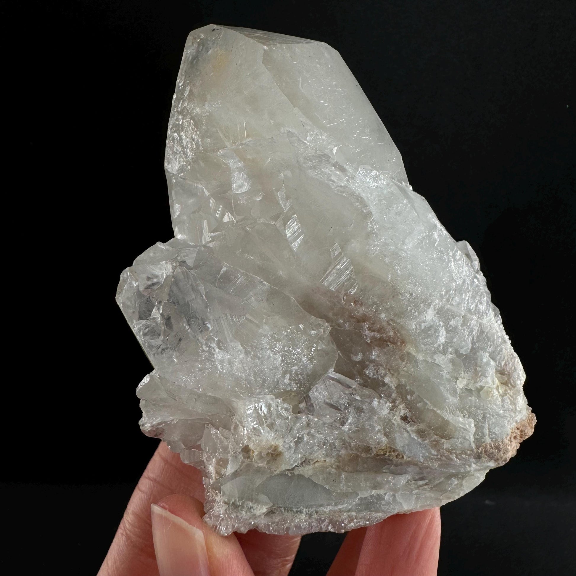 Spirit quartz crystal, spirit quartz cluster, cactus quartz
