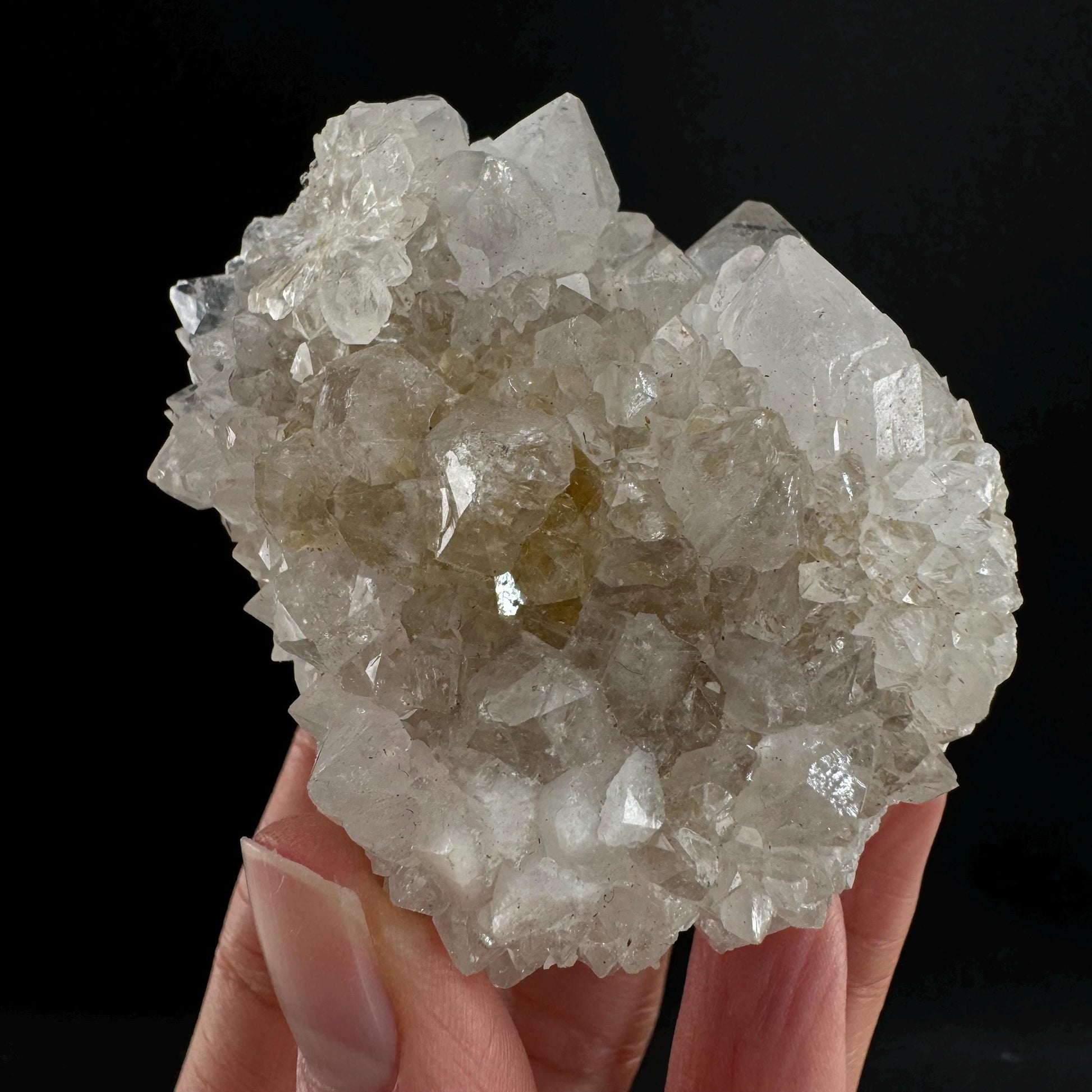 Spirit quartz crystal, spirit quartz cluster, cactus quartz