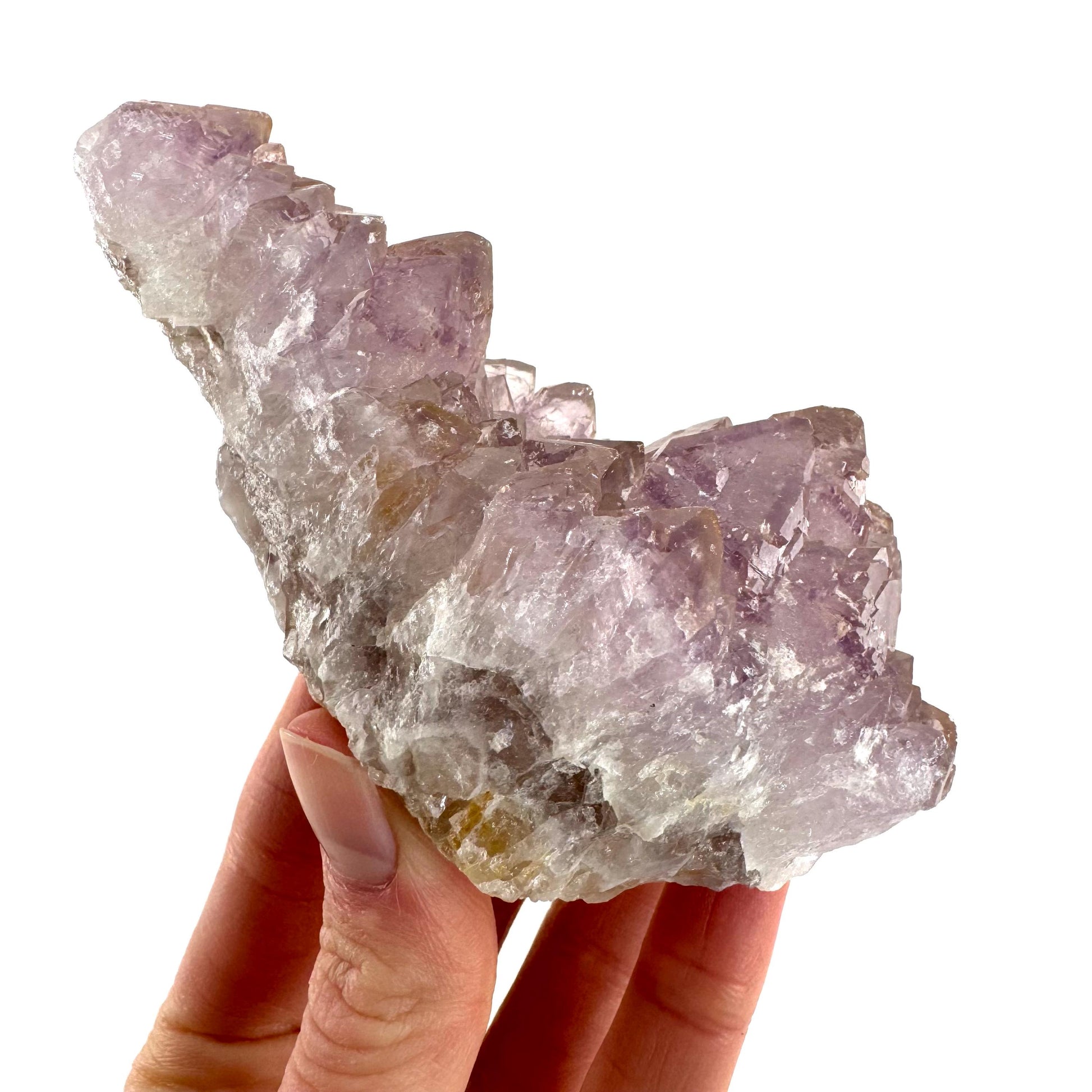Spirit quartz crystal, spirit quartz cluster, spirit amethyst