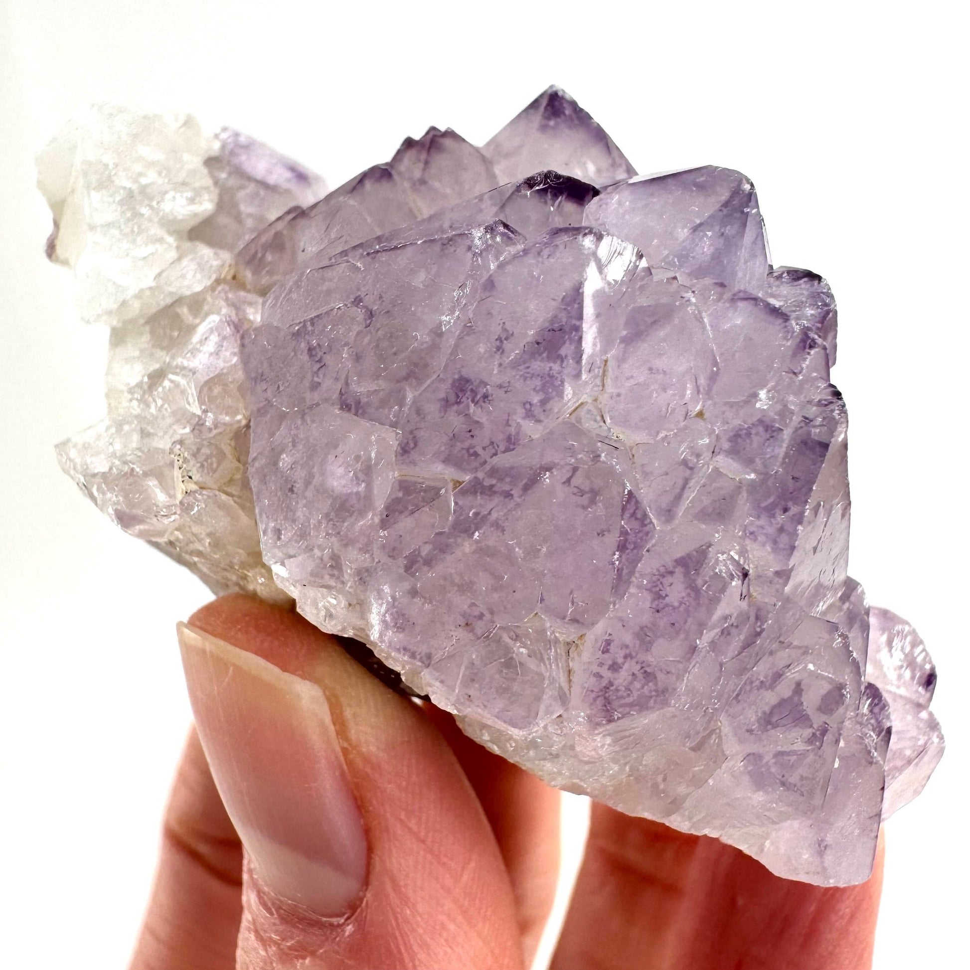 Spirit quartz crystal, spirit quartz cluster, spirit amethyst