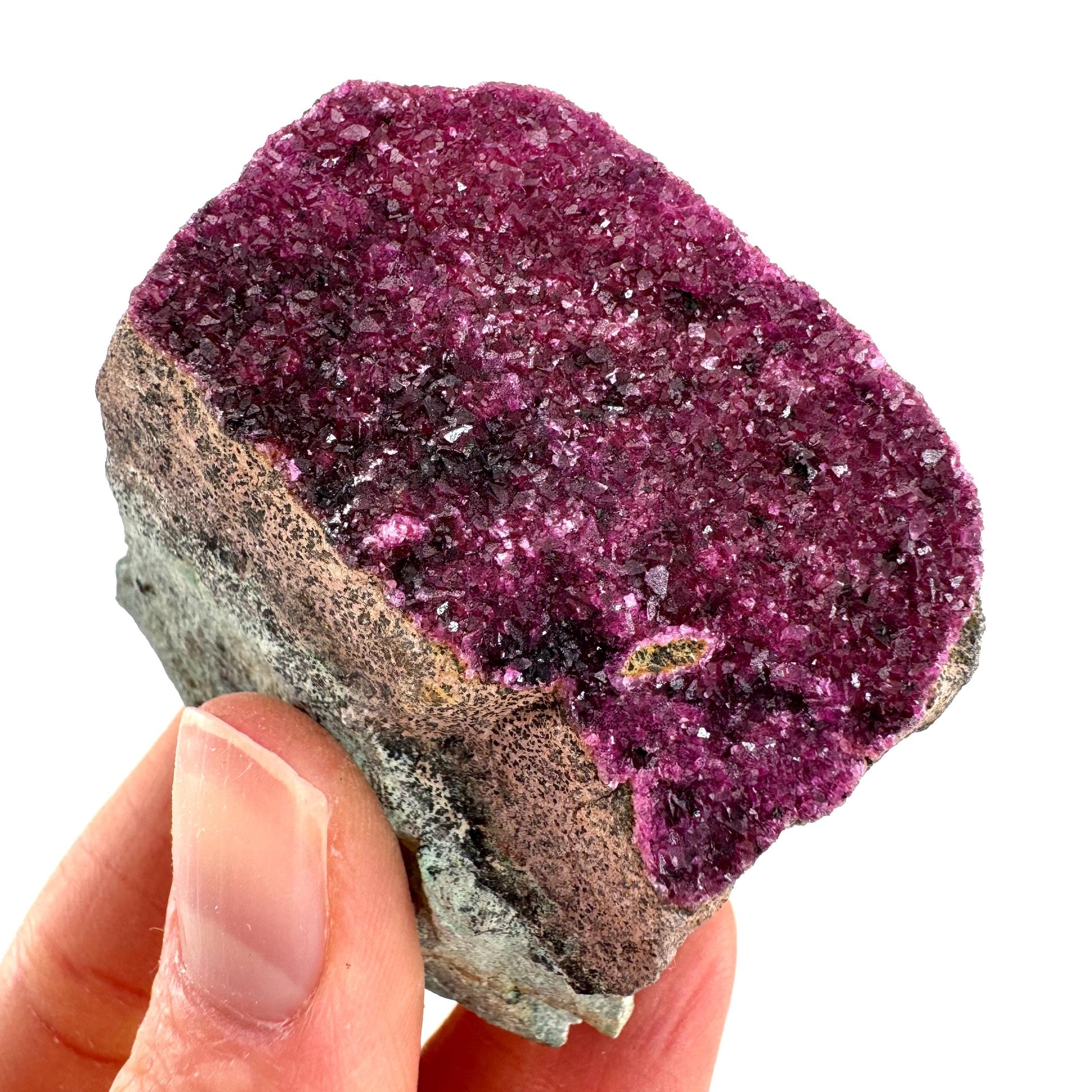 Sparkly Cobalto Calcite Specimen (Congo), cobalto calcite, cobaltoan calcite, salrose