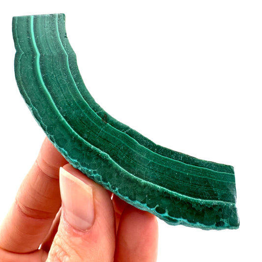 Malachite & Chrysocolla Slice (Congo), natural malachite, malachite slice, malachite slab, malacolla slice, polished malachite