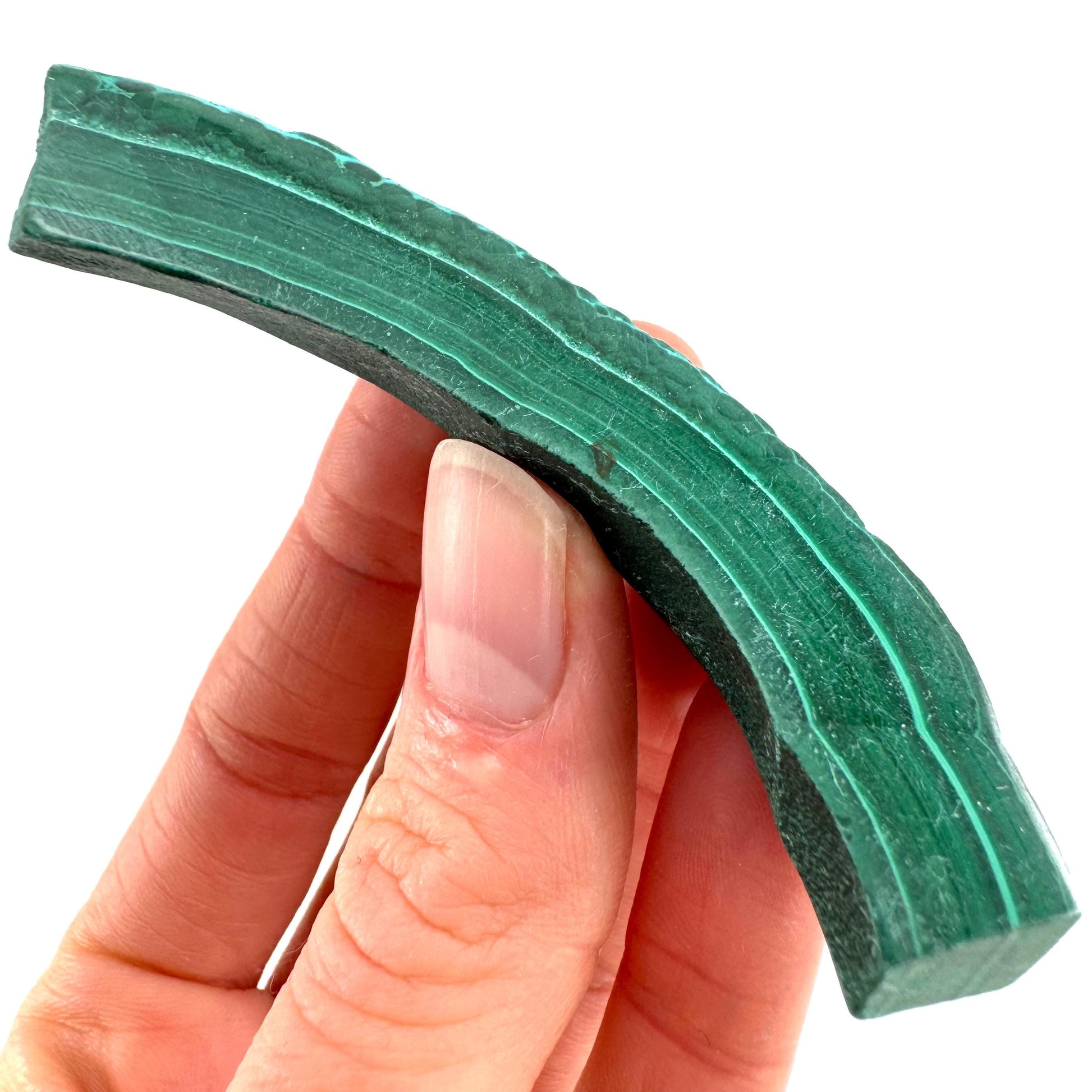 Malachite & Chrysocolla Slice (Congo), natural malachite, malachite slice, malachite slab, malacolla slice, polished malachite