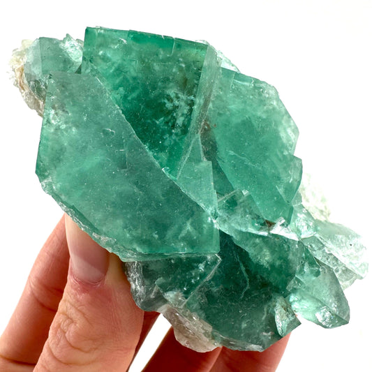 Green Cubic Fluorite (Madagascar) | fluorite cluster, raw fluorite, green fluorite, fluorite crystal