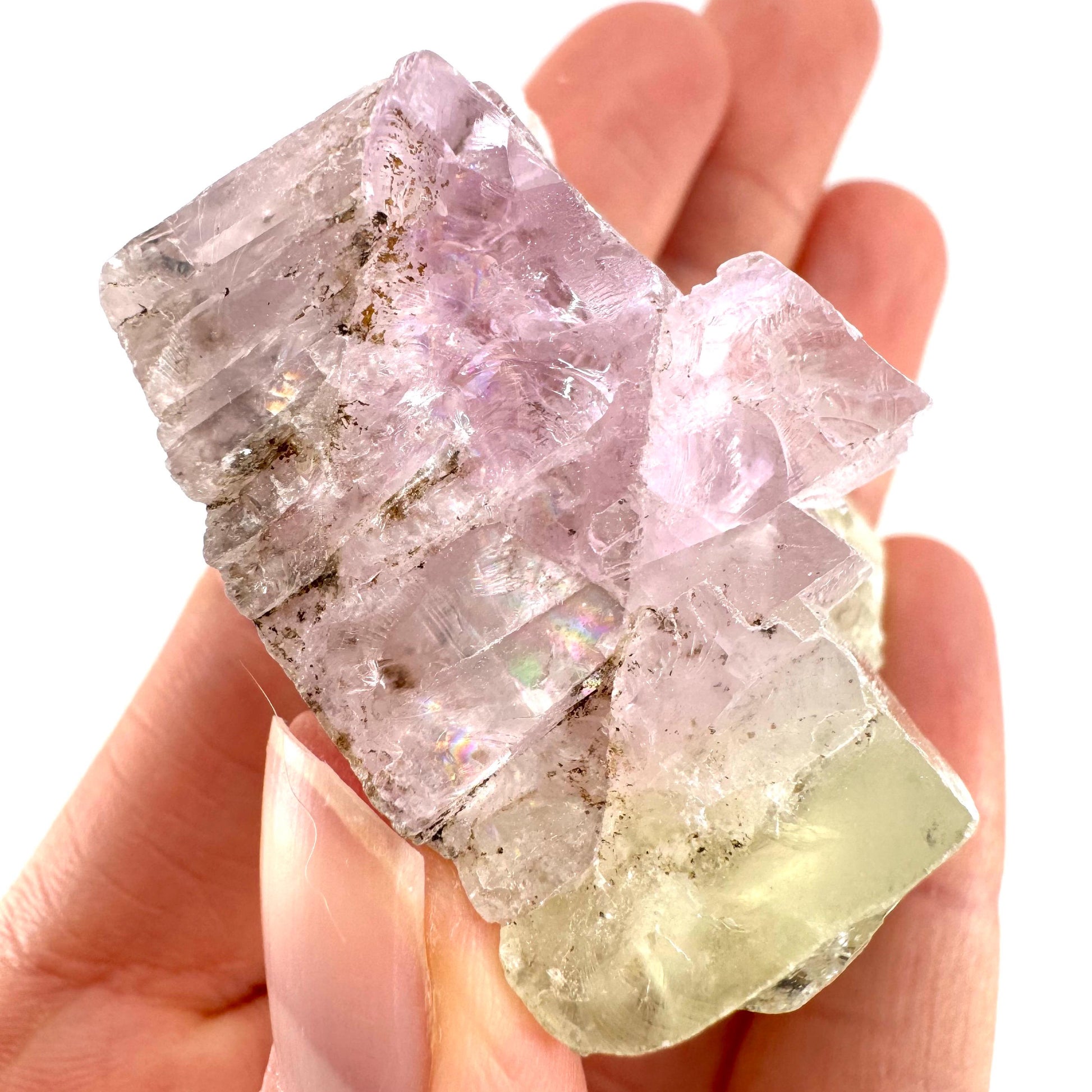 Lavender Kunzite (Pakistan) | pink kunzite, spodumene, kunzite crystal, raw kunzite, mineral specimen
