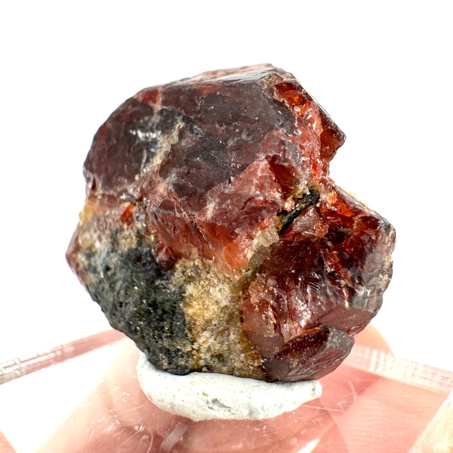 Red Zircon Specimen (Pakistan) | natural red zircon, raw zircon, zircon crystal, mineral specimen