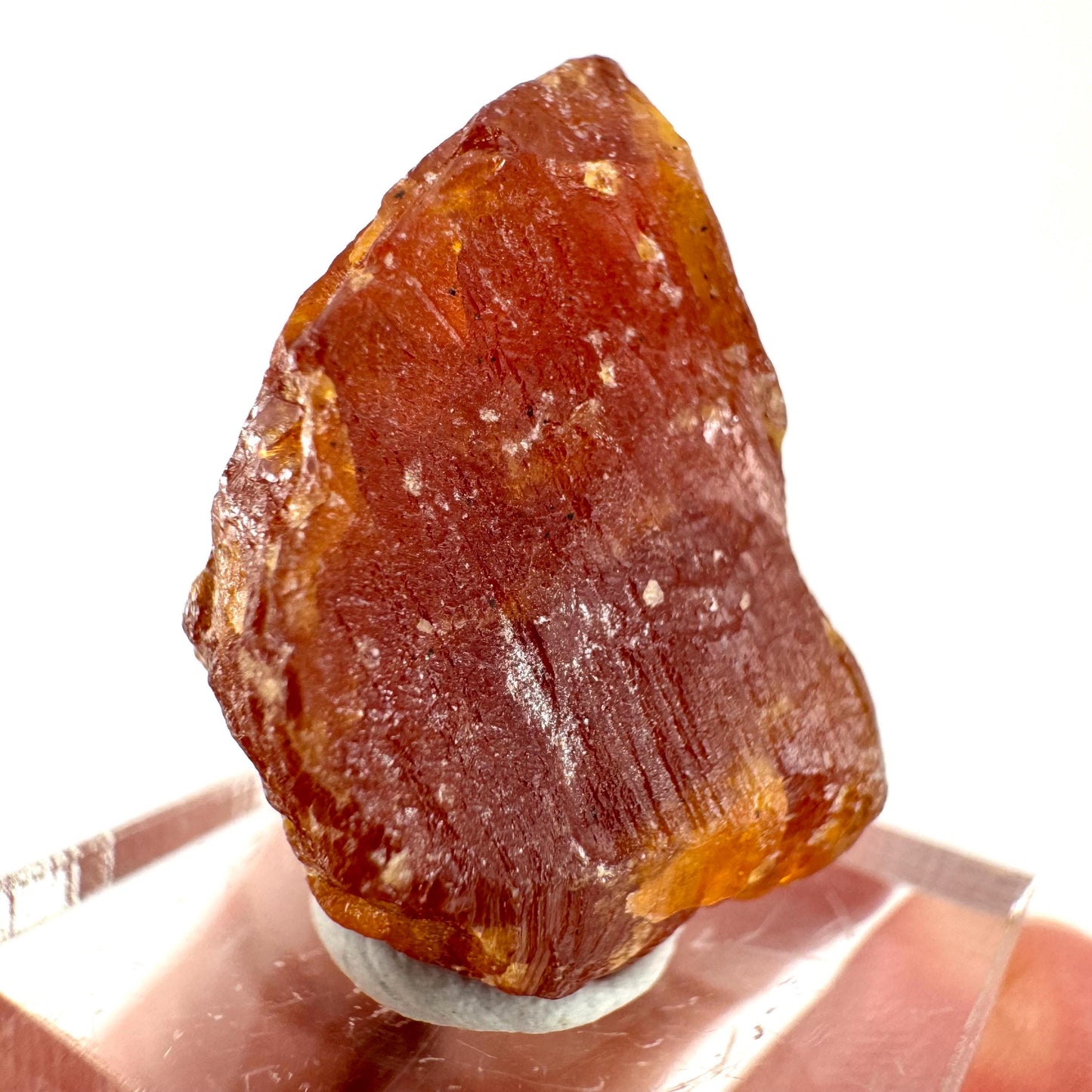 Scheelite (Pakistan) | natural orange scheelite, scheelite crystal, mineral specimen, rare crystals