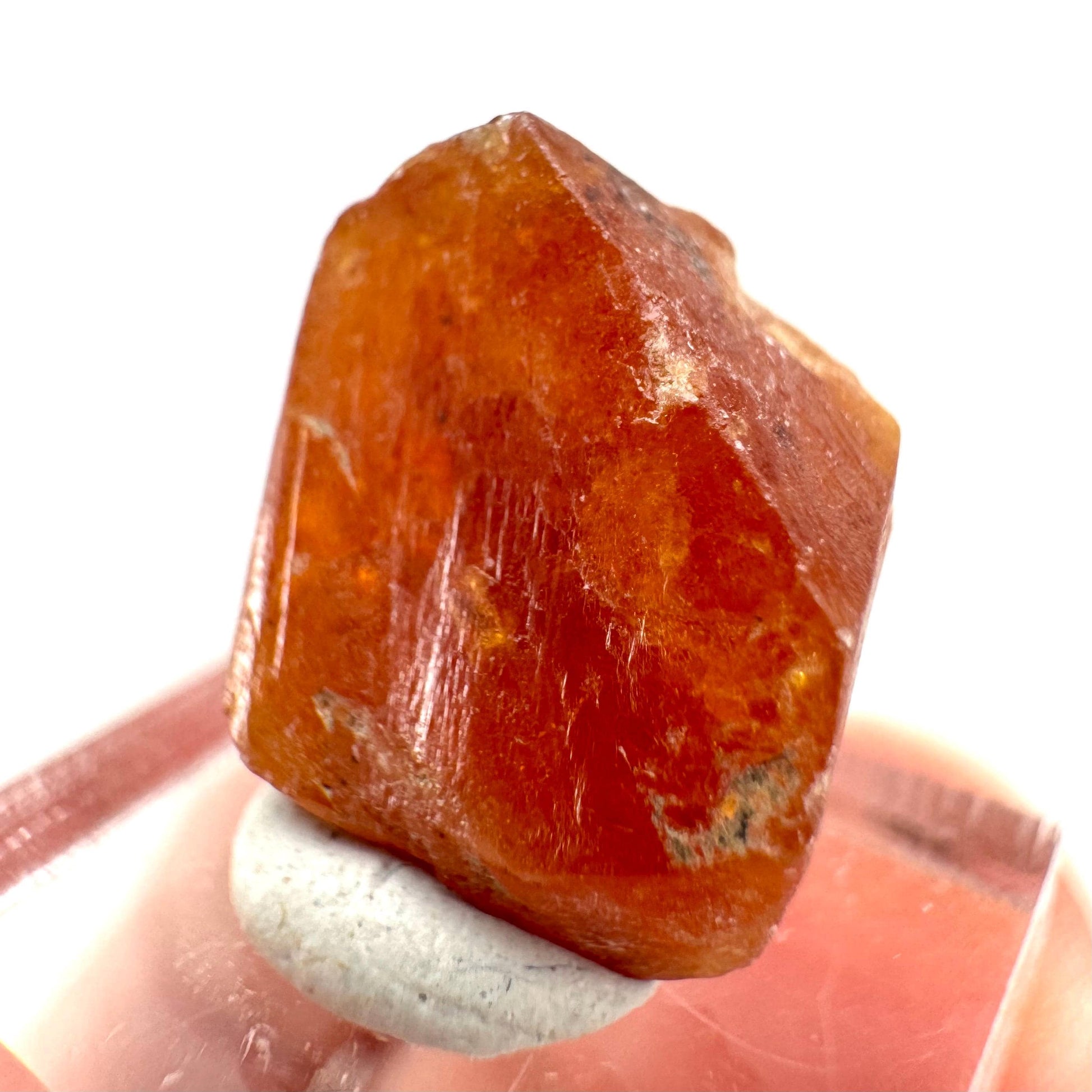 Scheelite (Pakistan) | natural orange scheelite, scheelite crystal, mineral specimen, rare crystals