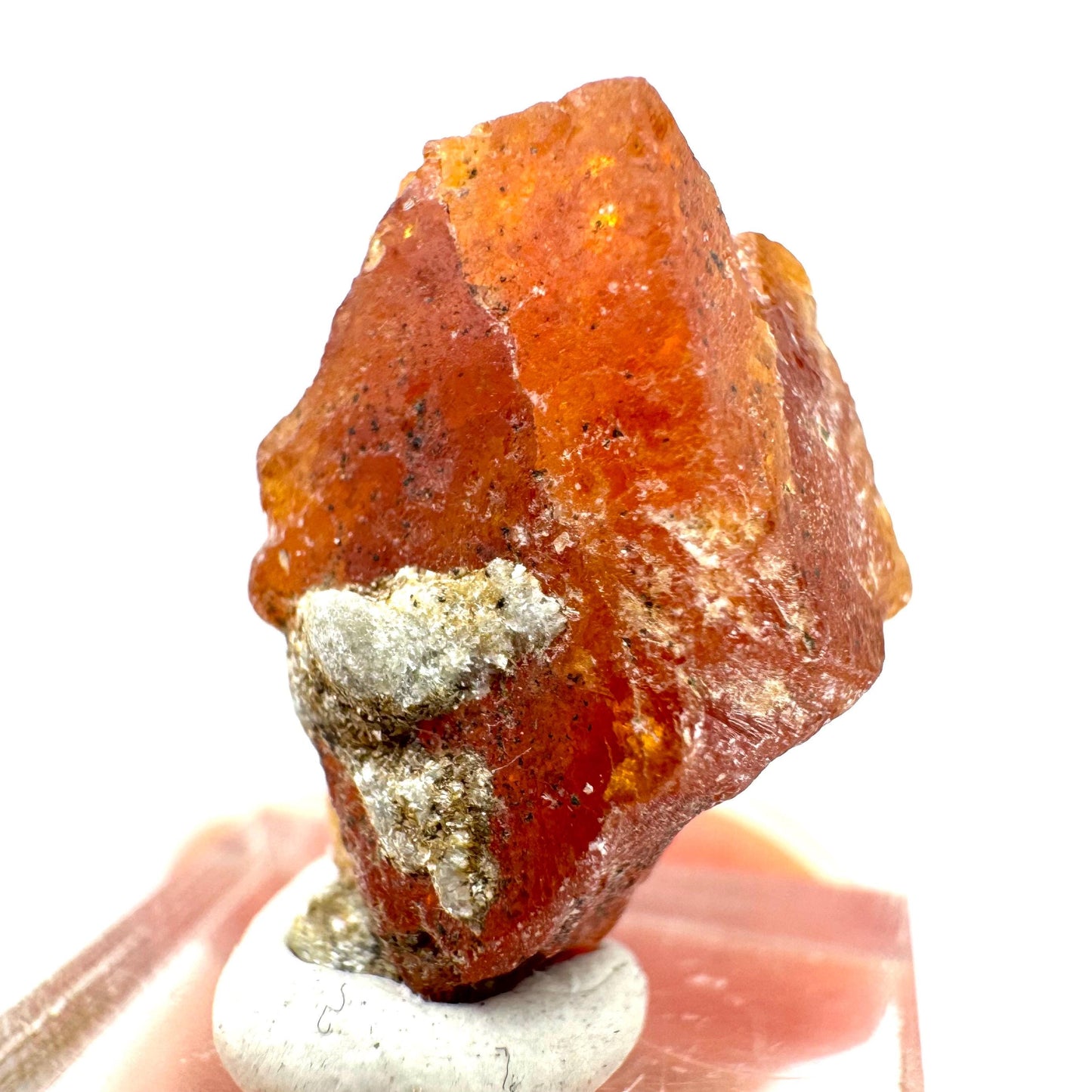 Scheelite (Pakistan) | natural orange scheelite, scheelite crystal, mineral specimen, rare crystals
